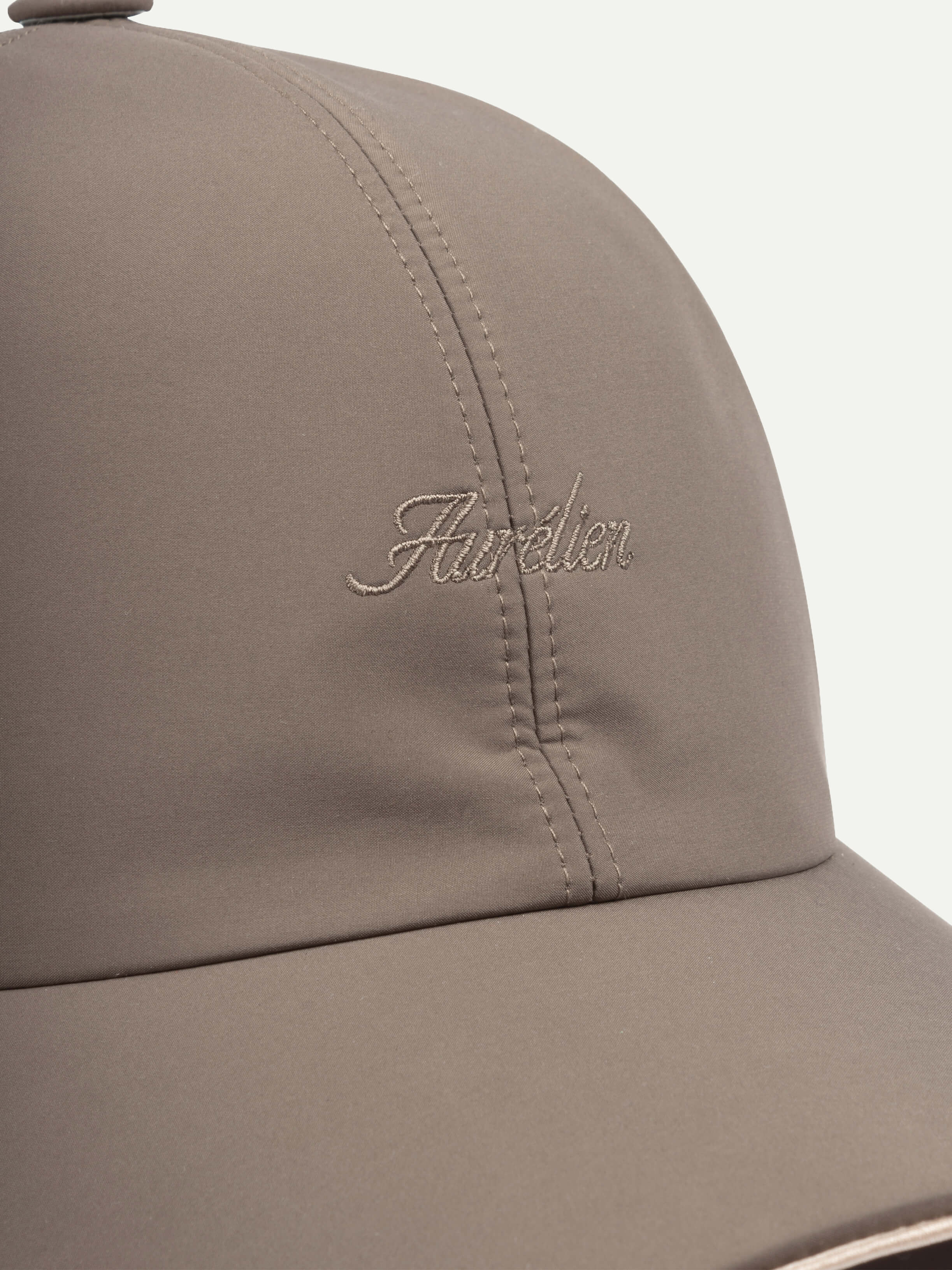 Ash Grey Baseball Cap - Image 3