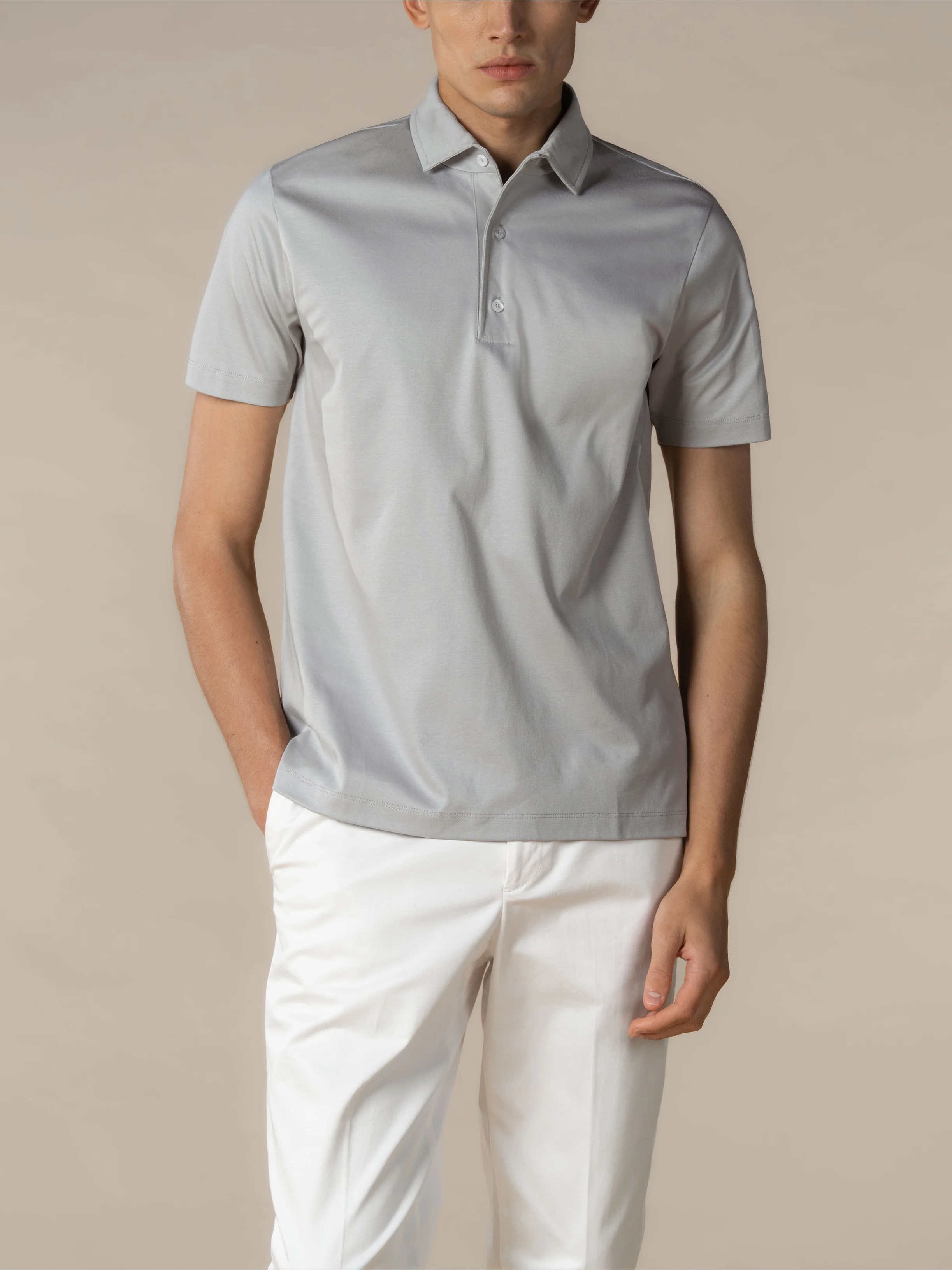AUR1 Polo Classic Grey - Image 2