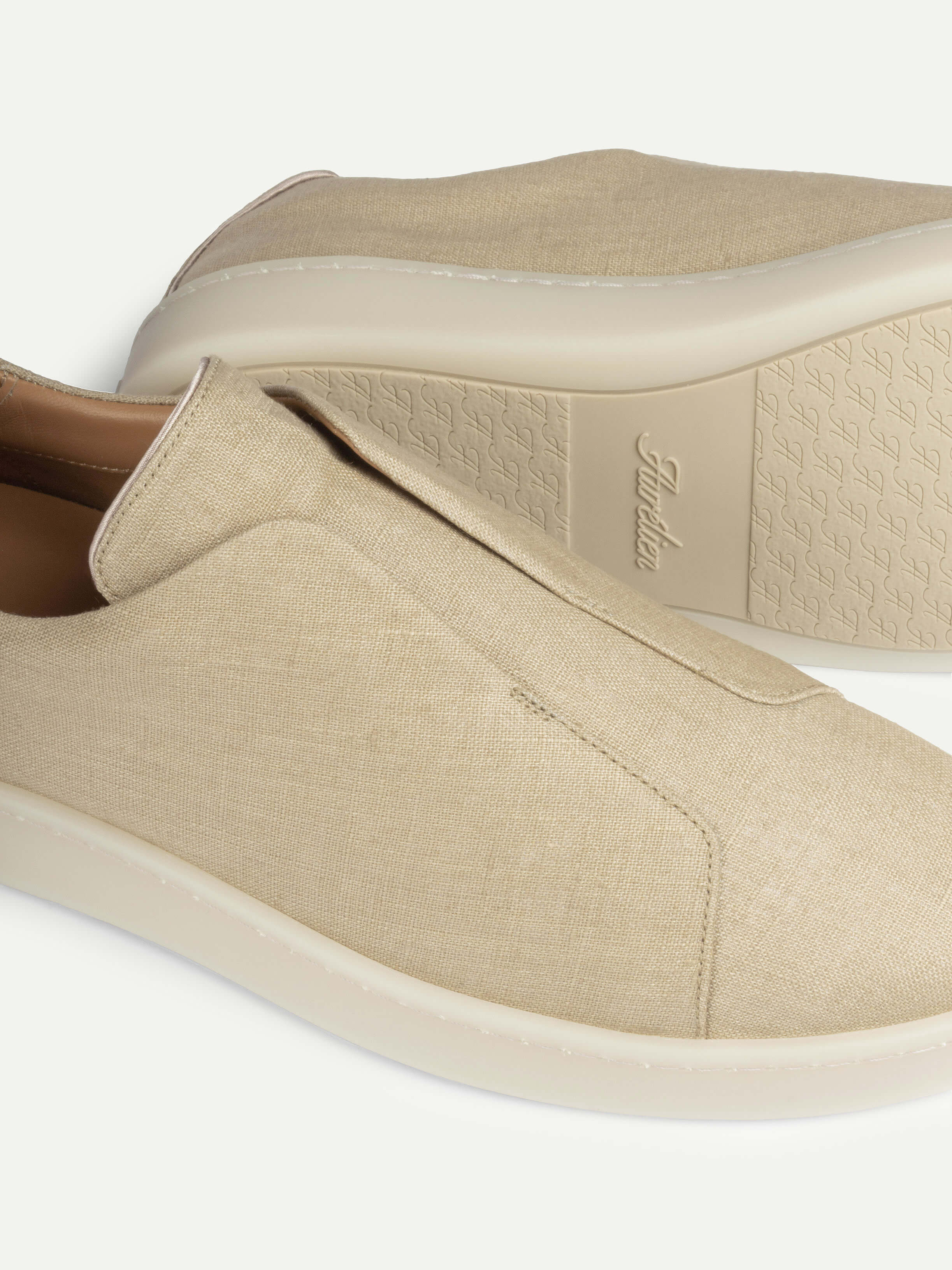 Beige Linen AUR3 Sneaker - Image 2