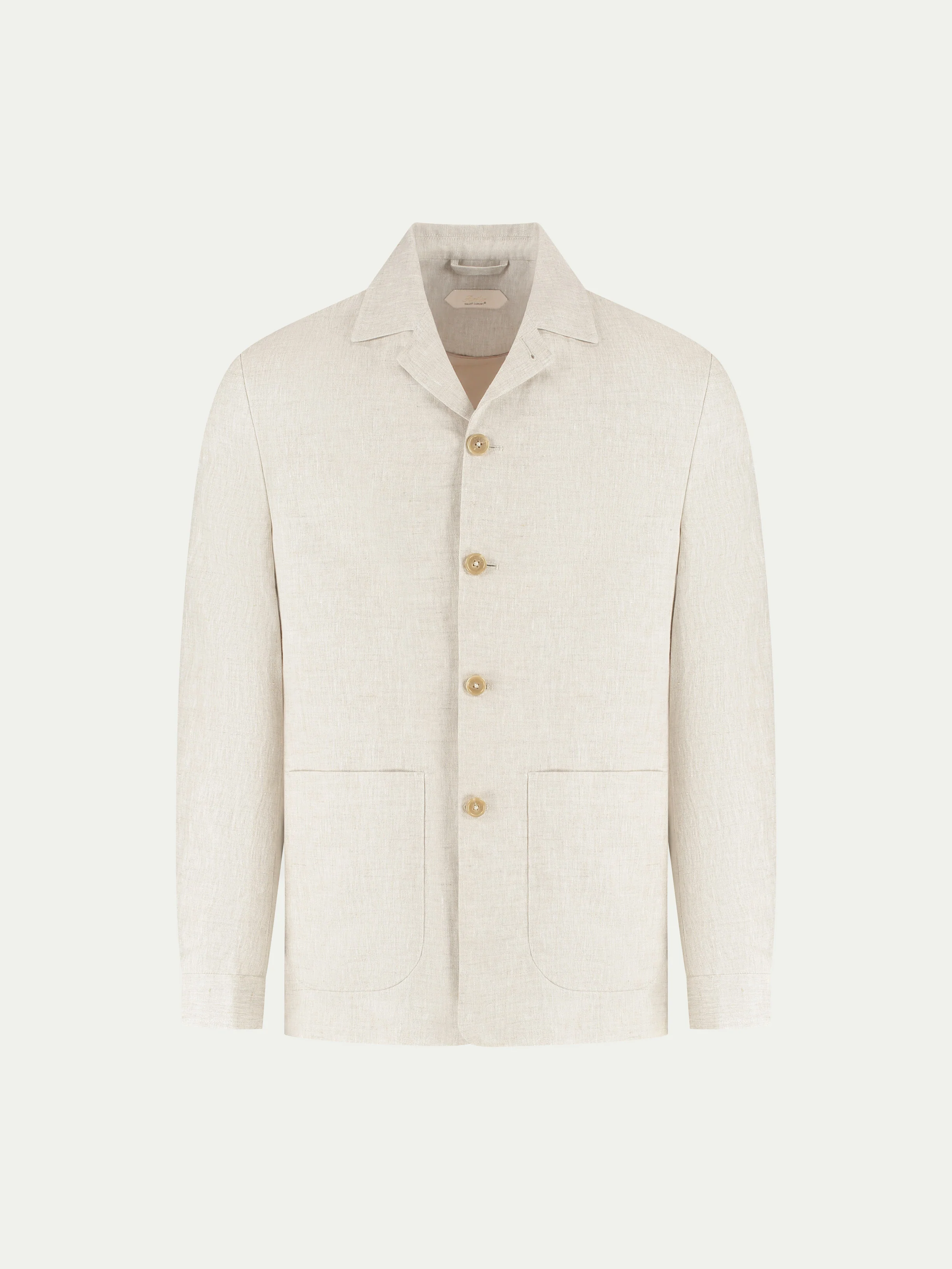 Beige Linen Leisure Blazer