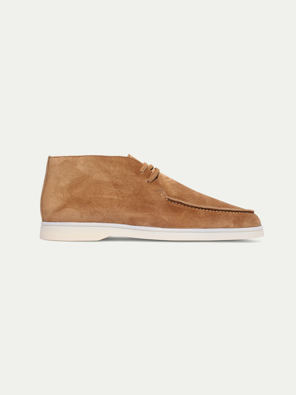 Beige Suede Desert Boot - Image 3