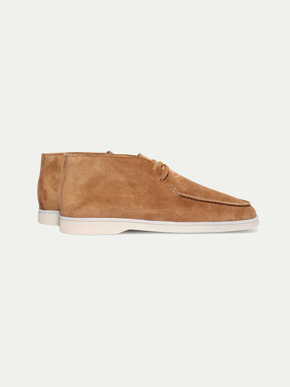 Beige Suede Desert Boot - Image 4