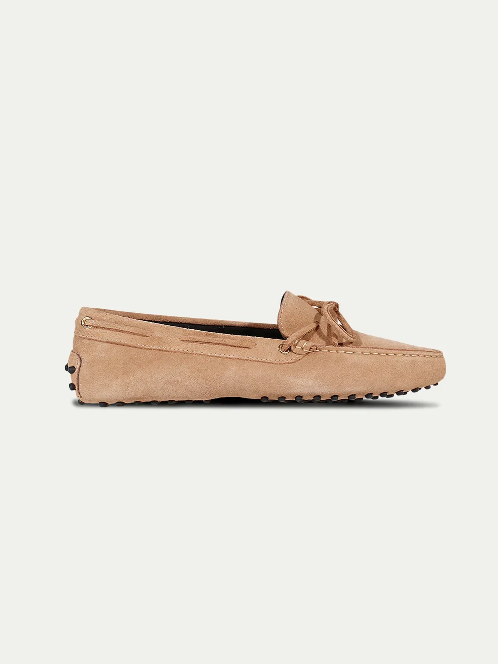 Beige Suede Driving Shoes - Image 4