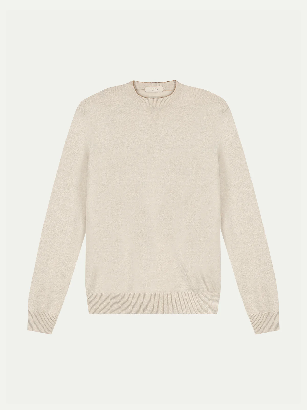 Beige Two Tone City Crew