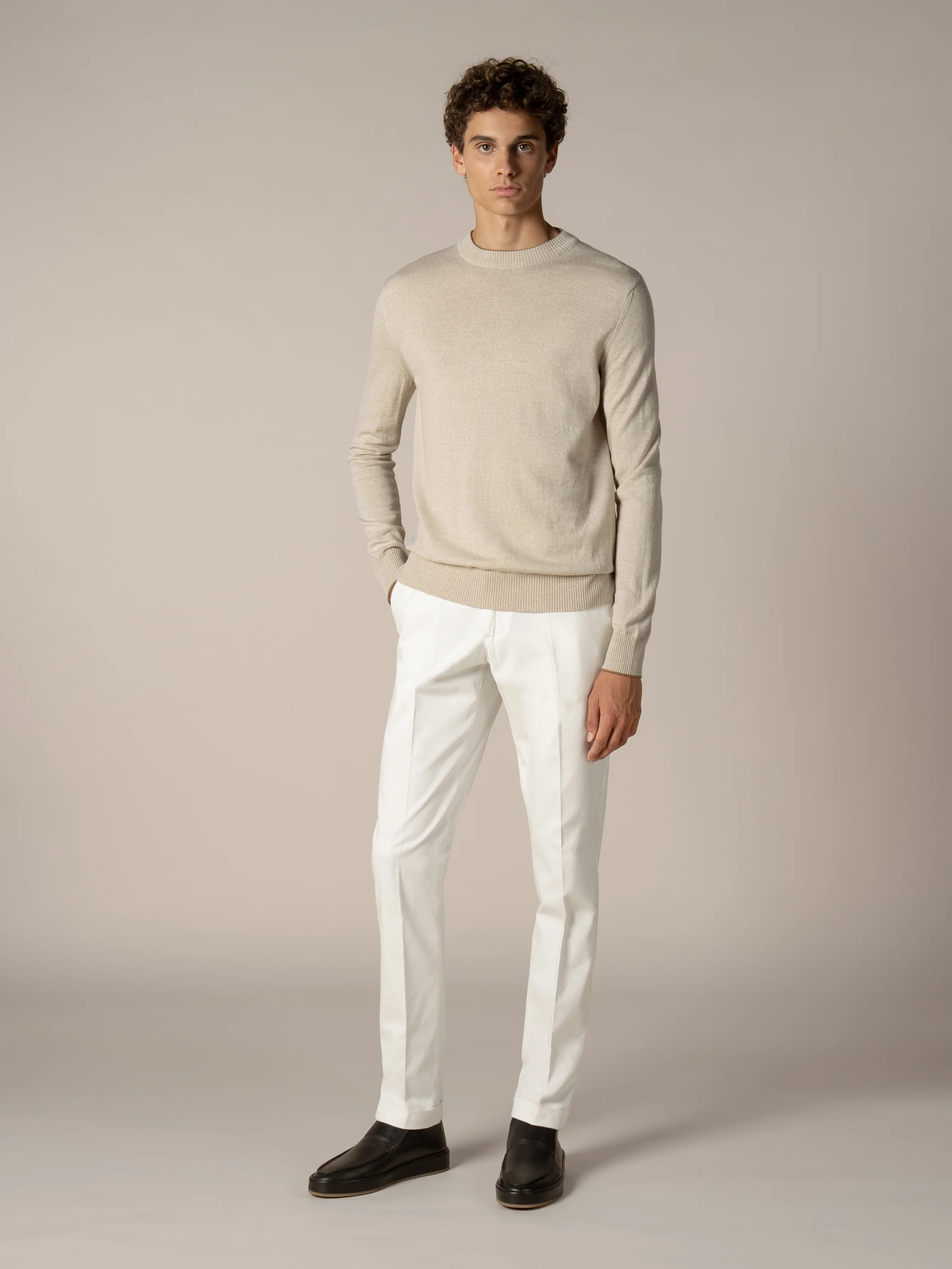 Beige Two Tone City Crew - Image 6