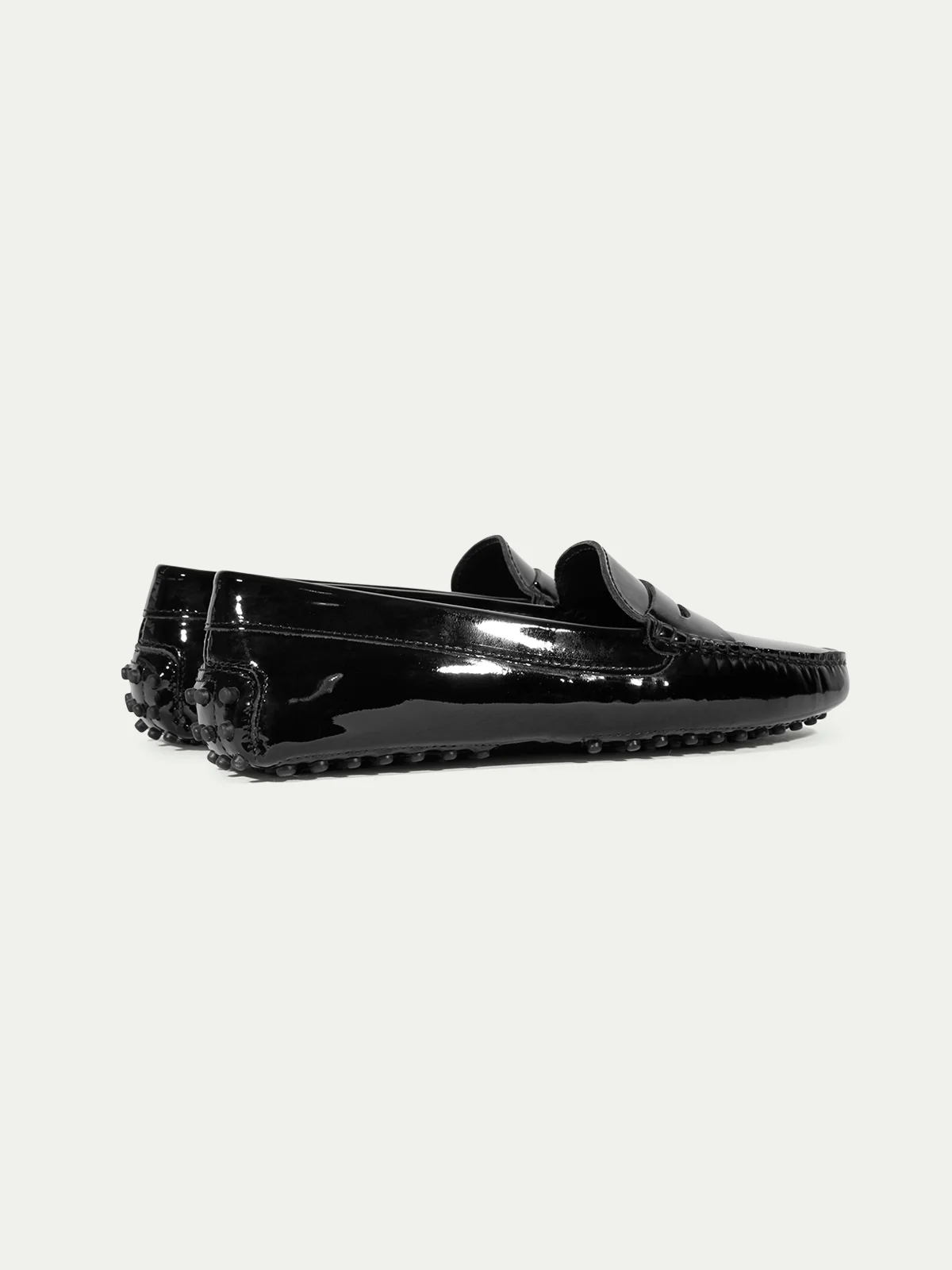 Black Patent Driving Shoes - Image 3
