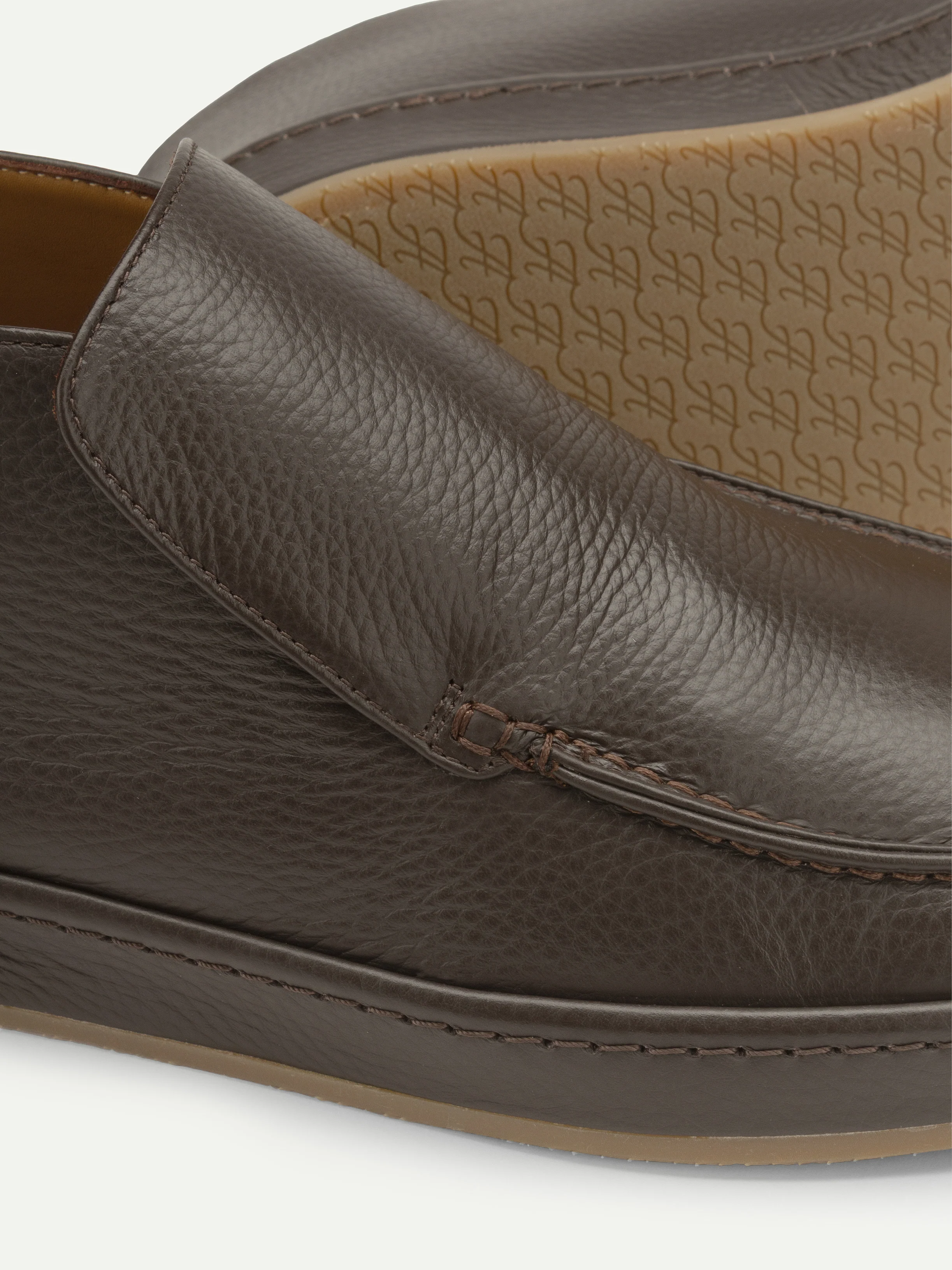 Brown Grain Voyager City Loafer - Image 2