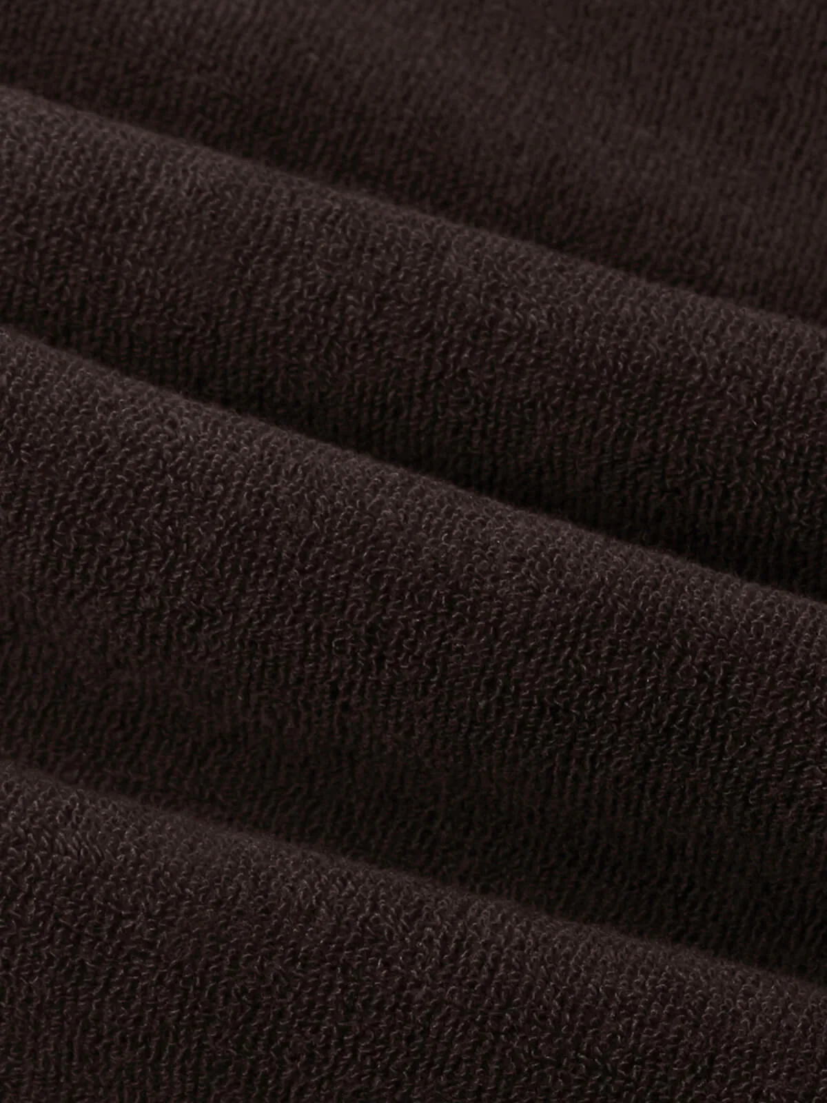 Brown Terry Towelling Polo Shirt - Image 5