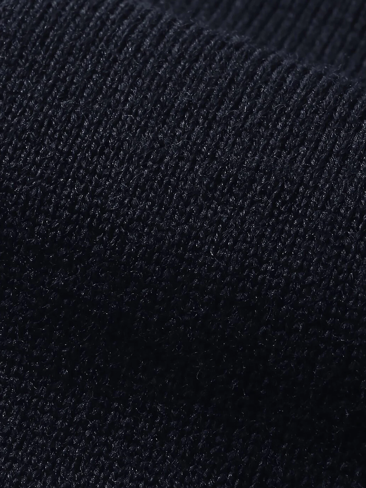 Extrafine Merino Polo Navy - Image 5