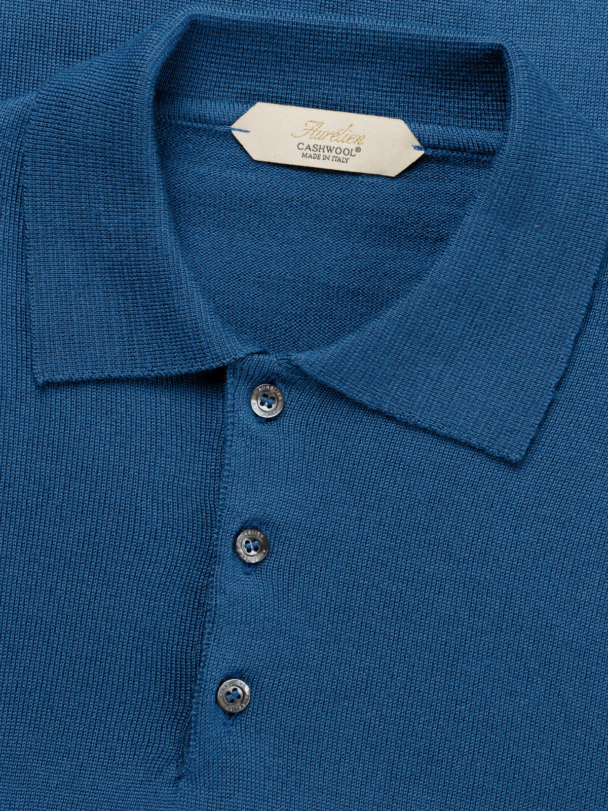 Extrafine Merino Polo Ultramarine - Image 4