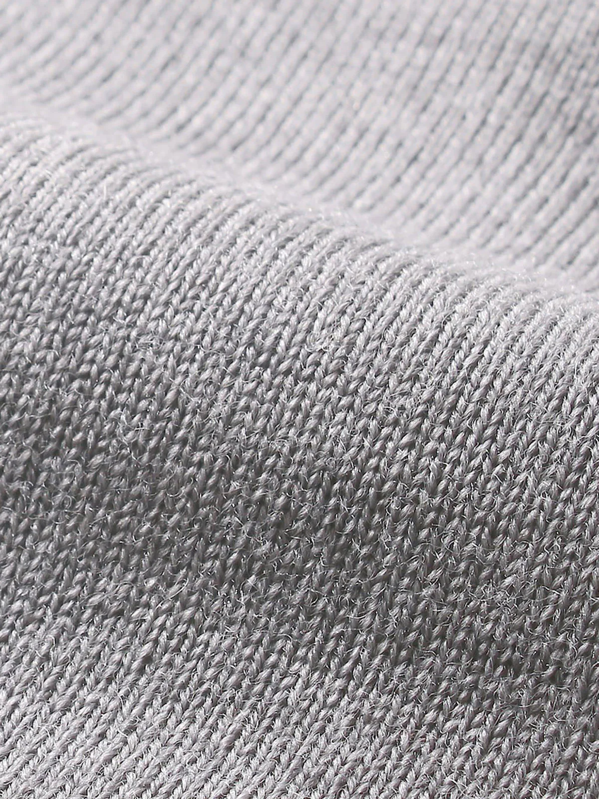 Extrafine Merino Rollneck Light Grey - Image 6