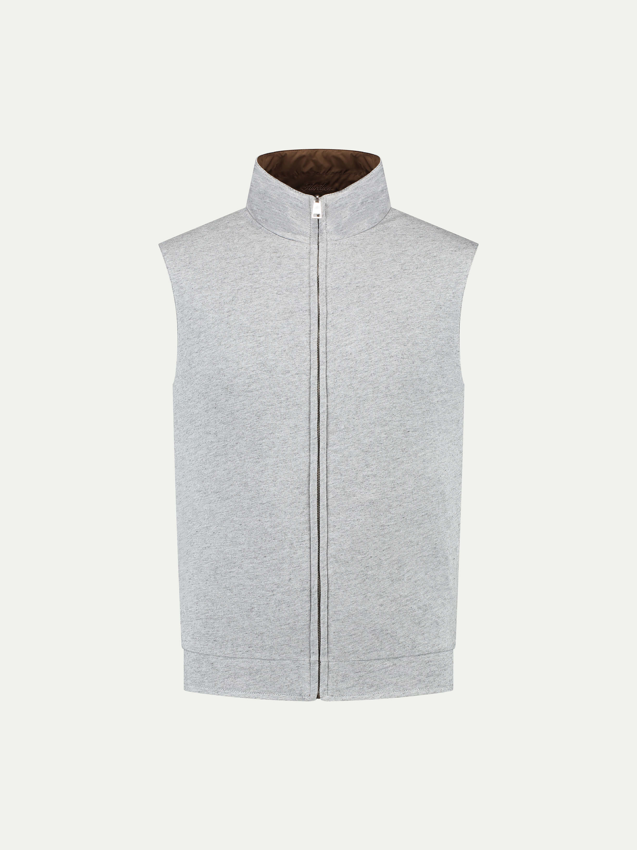 Chocolate Reversible Resort Body Warmer - Image 8