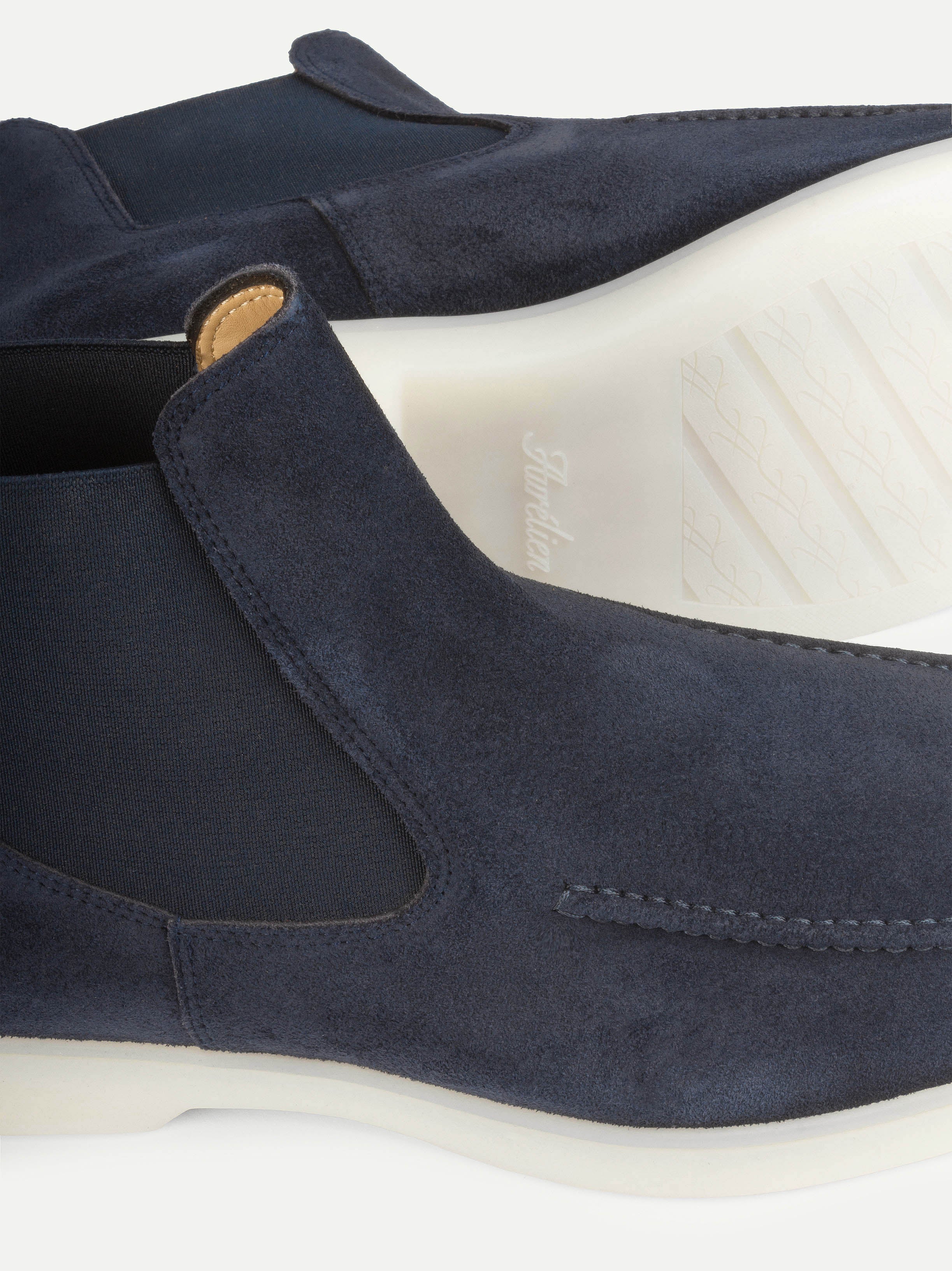 City Chelsea Boots Blue - Image 2