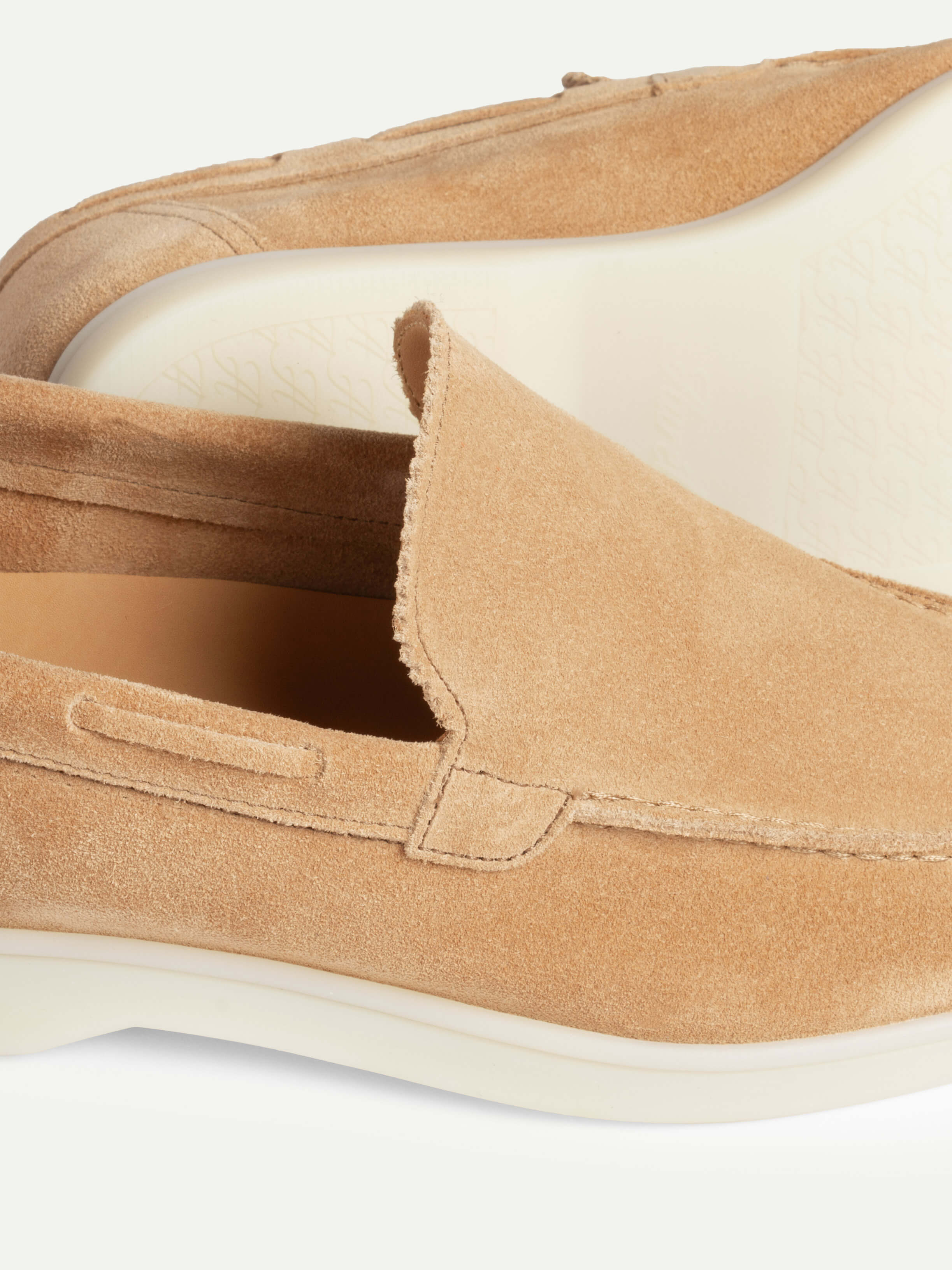 Lady Dark Beige Yacht Loafers - Image 2