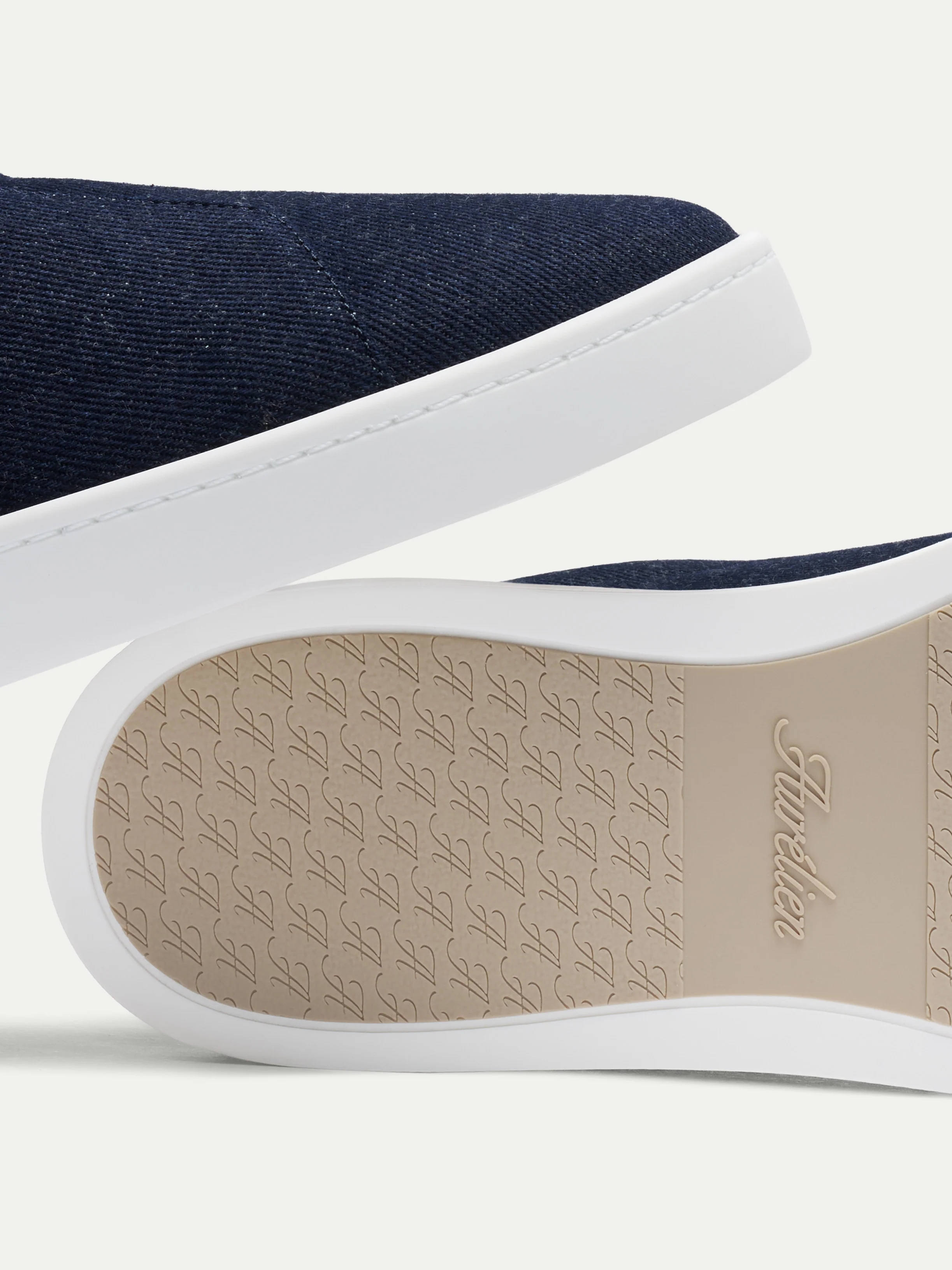 Dark Blue Denim AUR3 Sneaker - Image 3