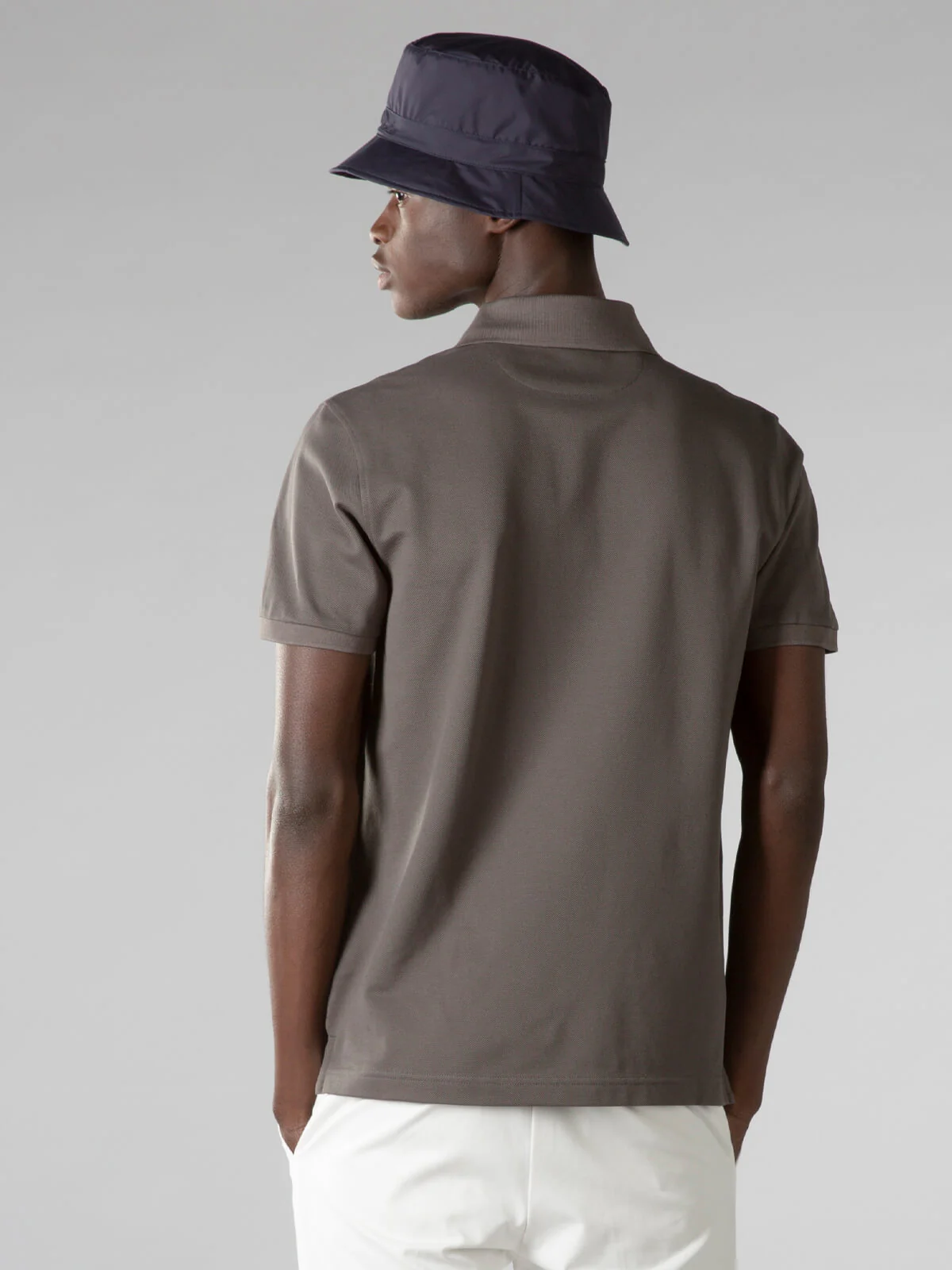 Dark Grey Polo Shirt - Image 4