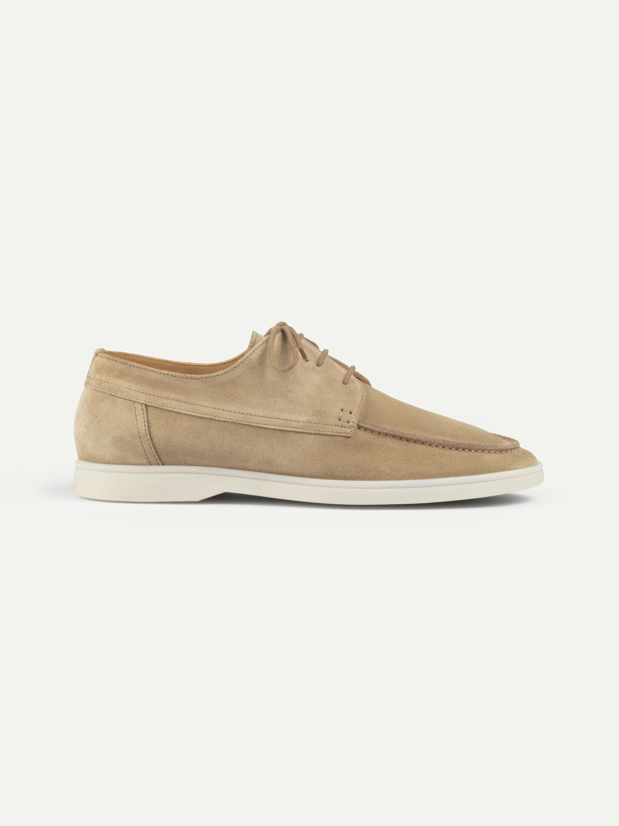 Dark Taupe Boat Loafers - Image 5