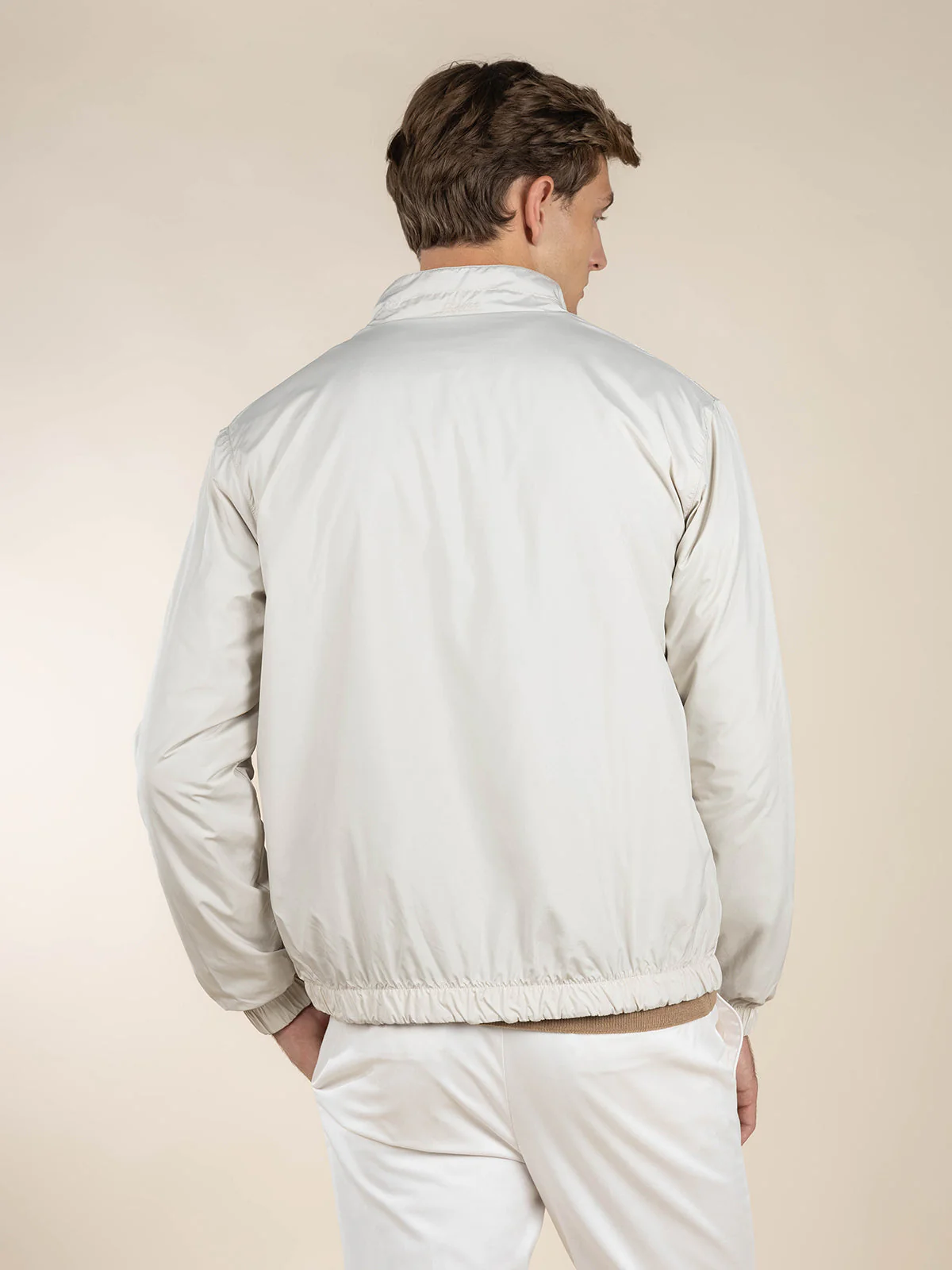 Ecru Reversible Resort Jacket - Image 6