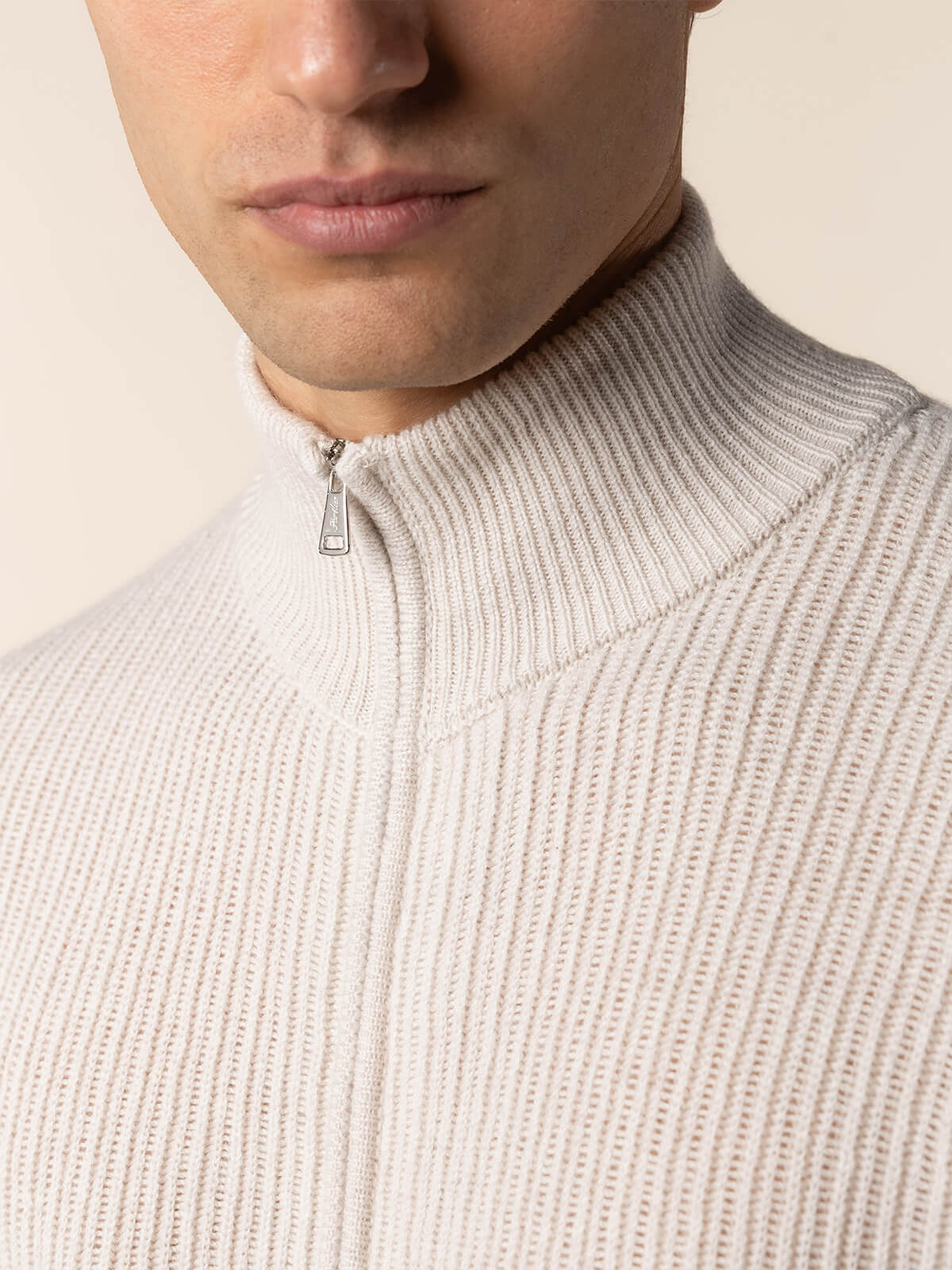 Ecru Rib Vest - Image 4