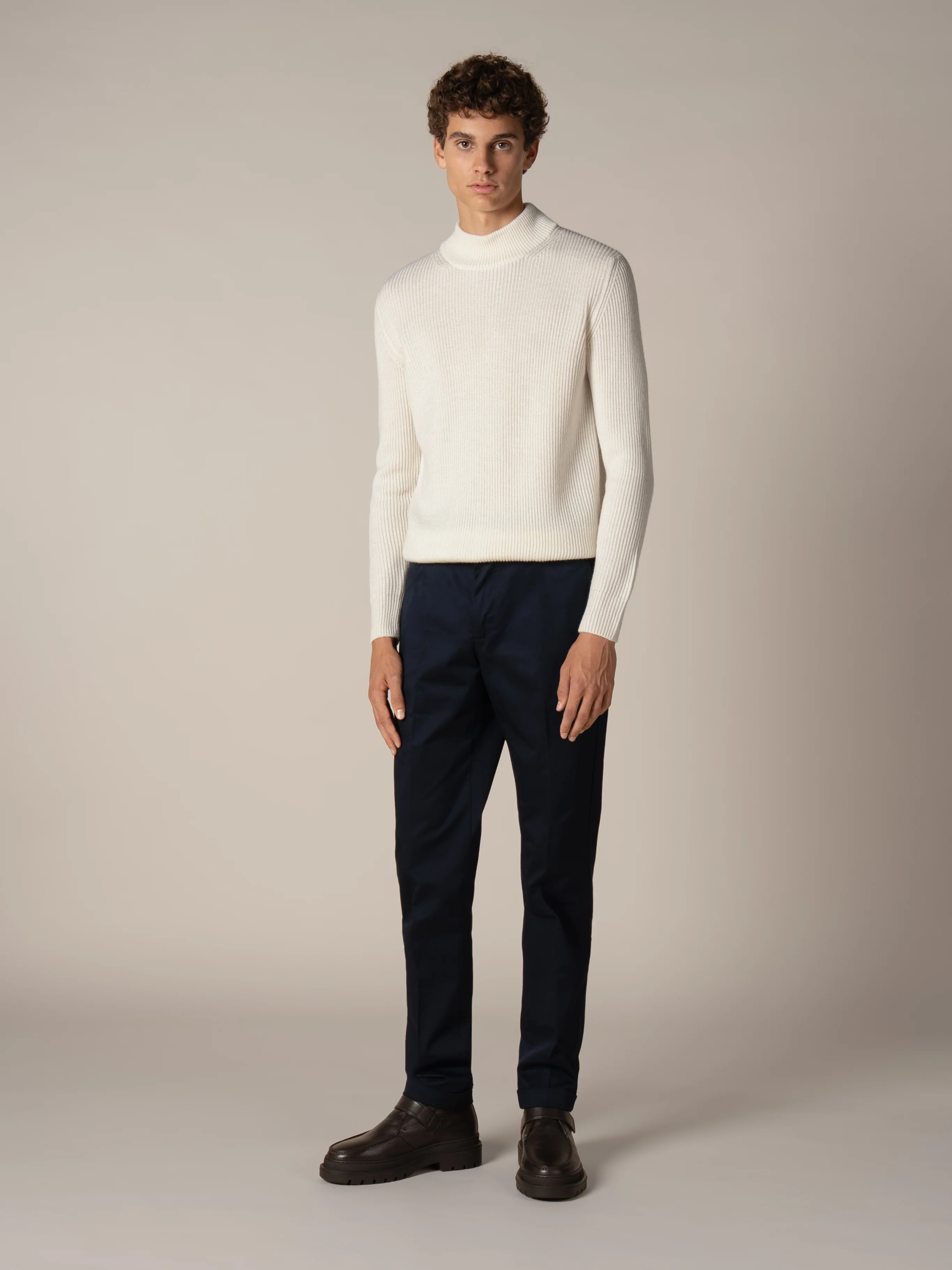 Costa Inglese Mockneck Ivory - Image 6