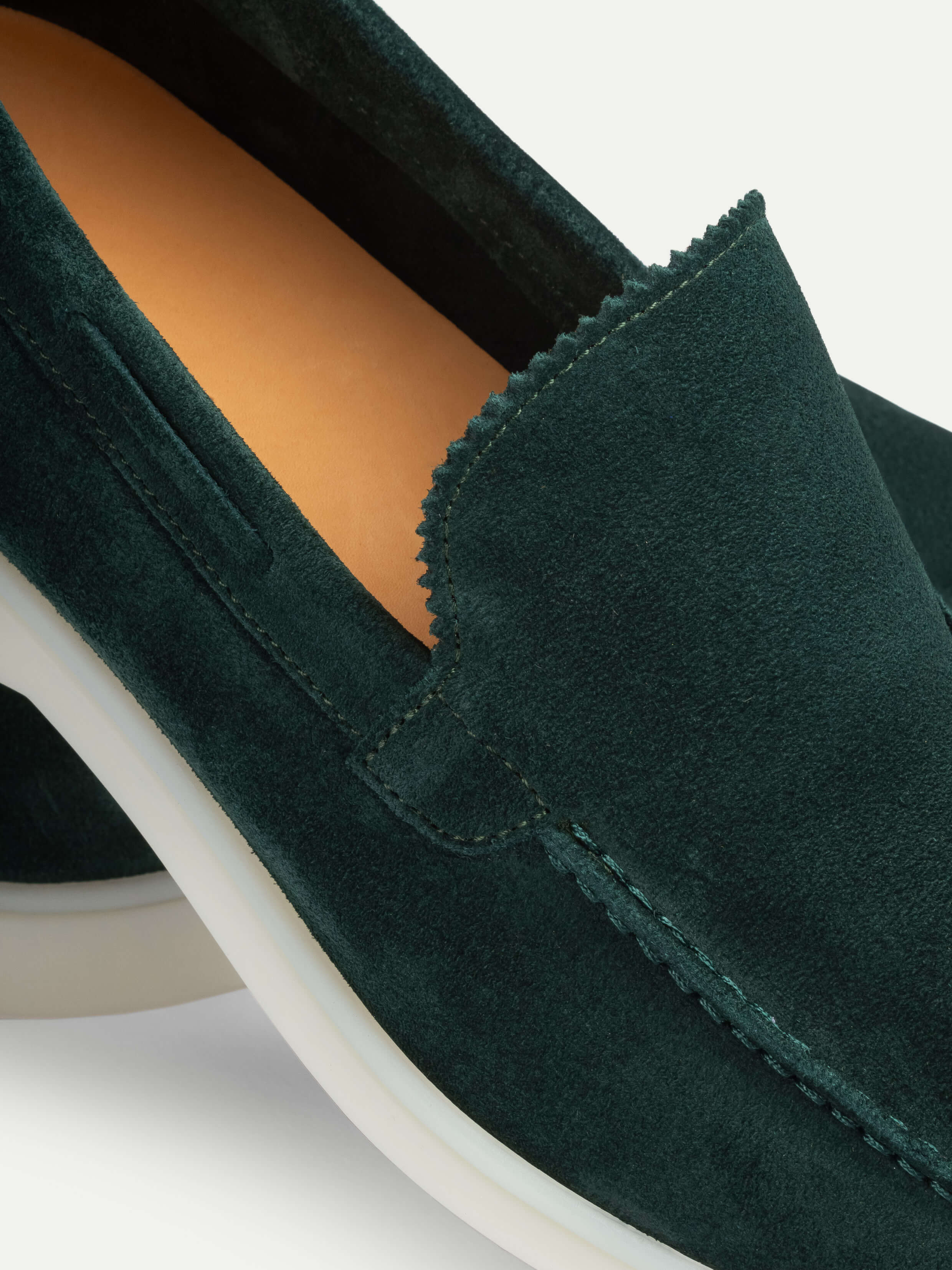 Forest Green Yacht Loafers - Image 3