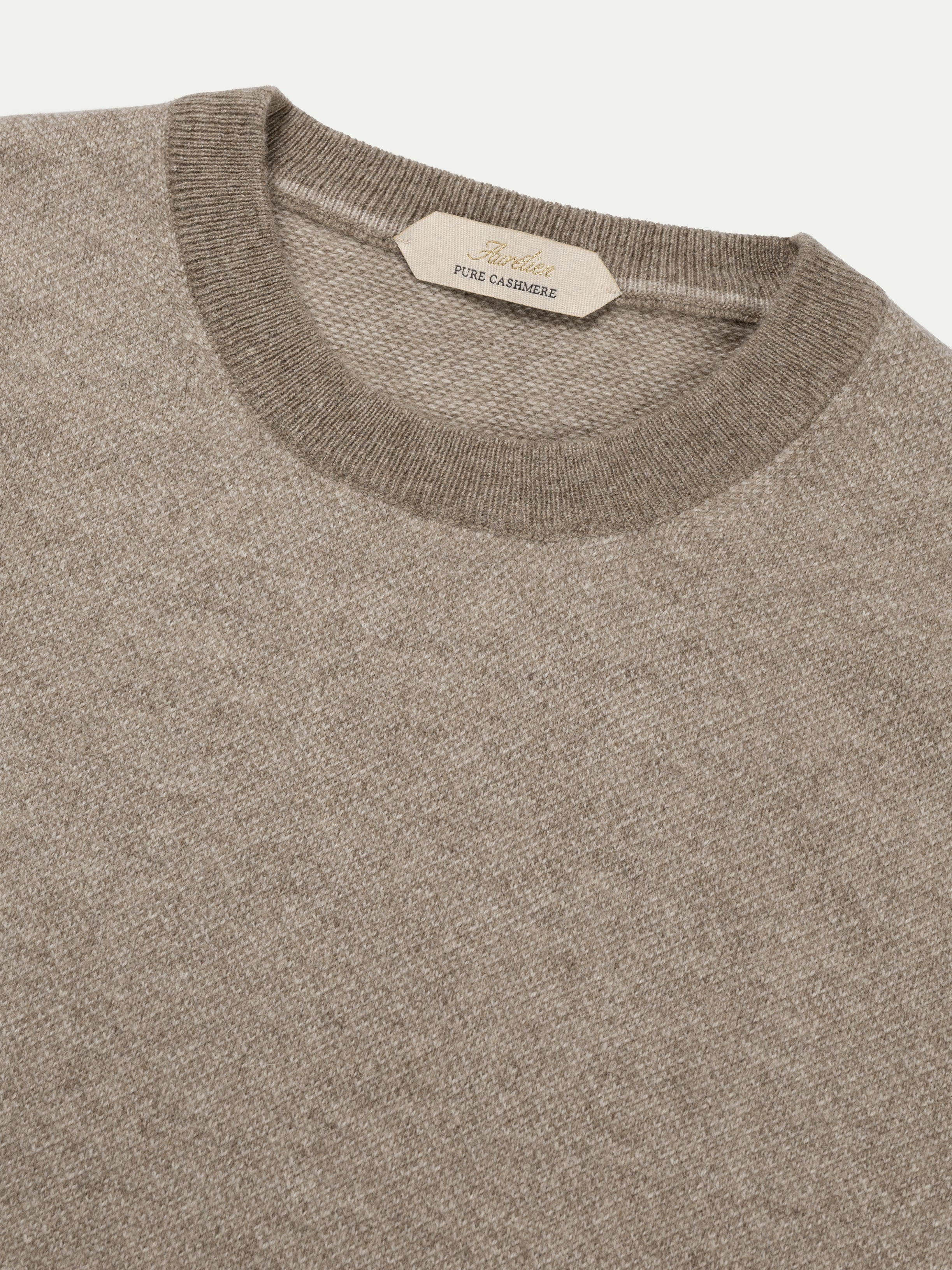 Greige Jaquard Crew - Image 3
