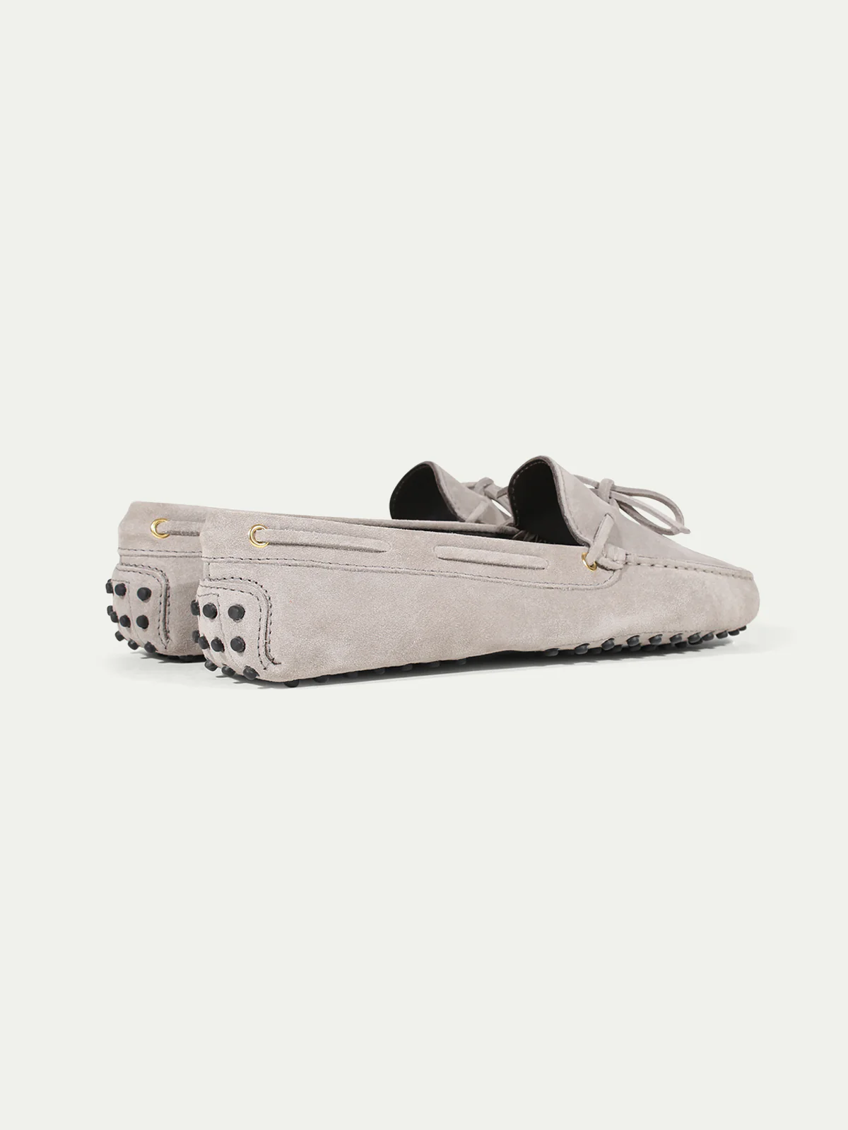 Grey Suede Driving Shoes - Image 3