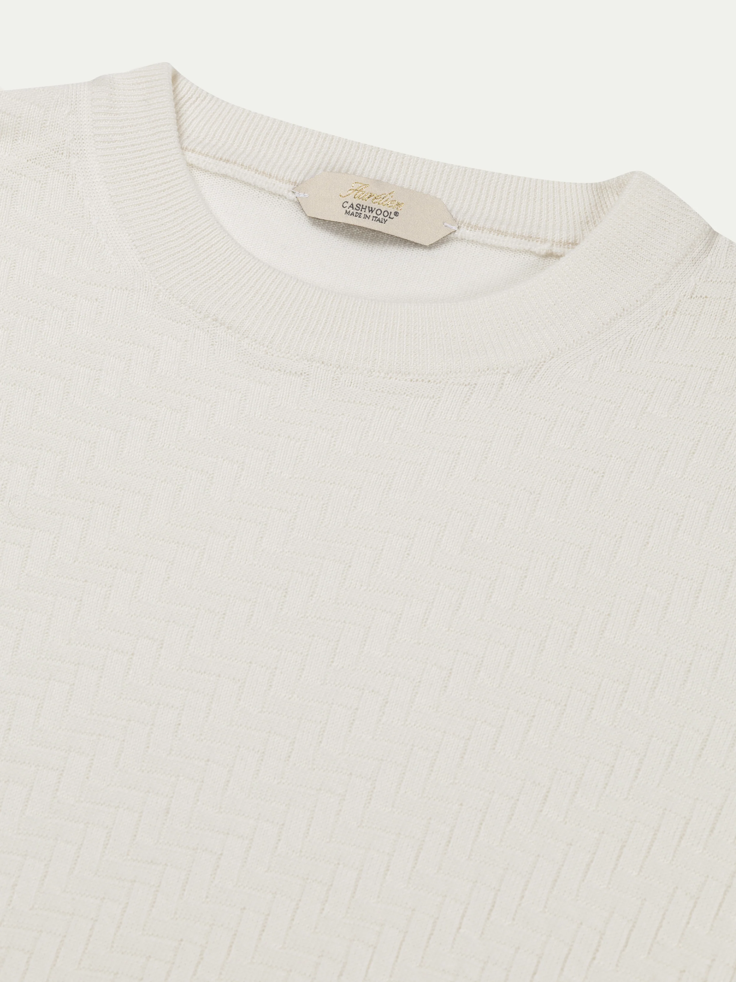 Ivory City Crew Basket Weave - Image 3