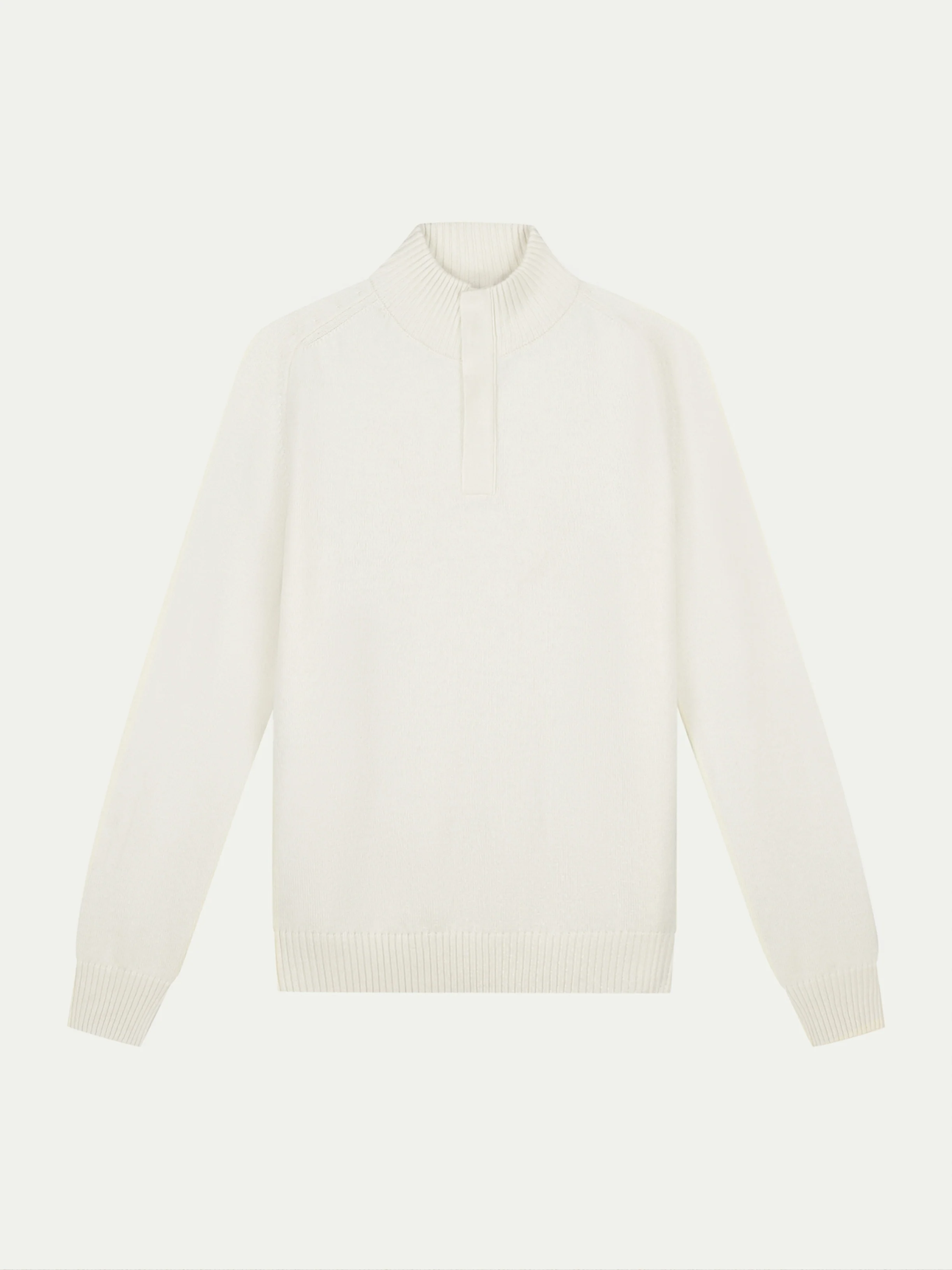 Ivory City Button Sweater