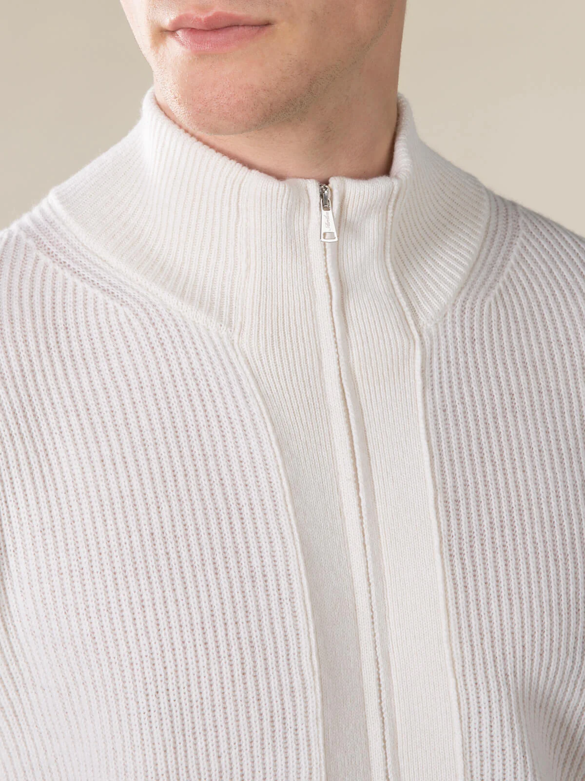 Ivory Voyager Rib Vest - Image 3