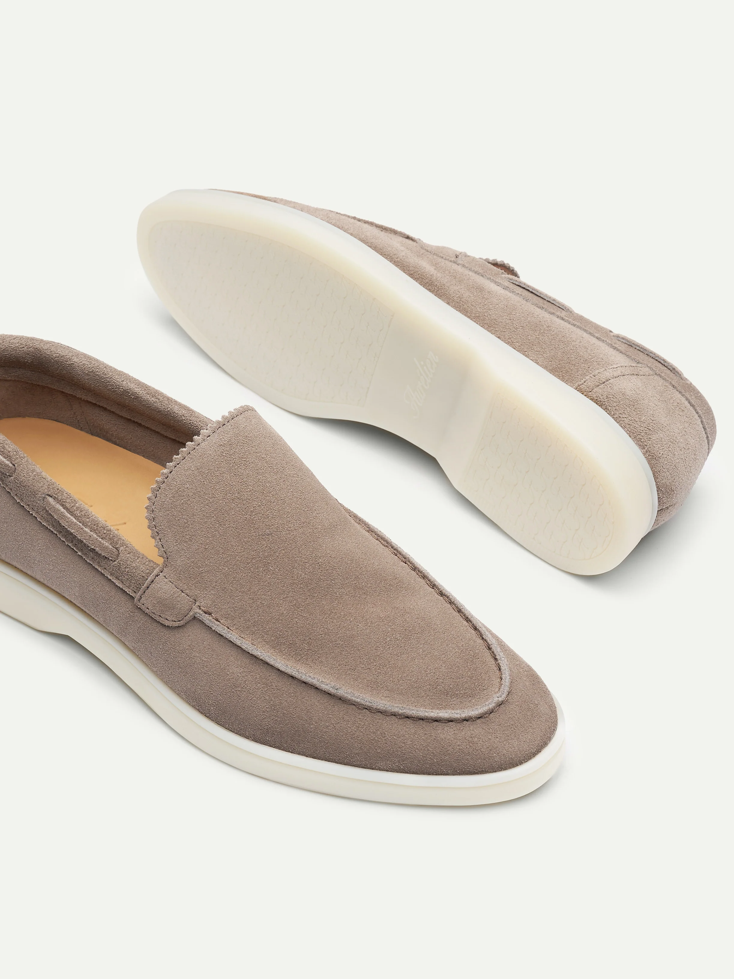 Lady Ash Grey Yacht Loafers - Image 2