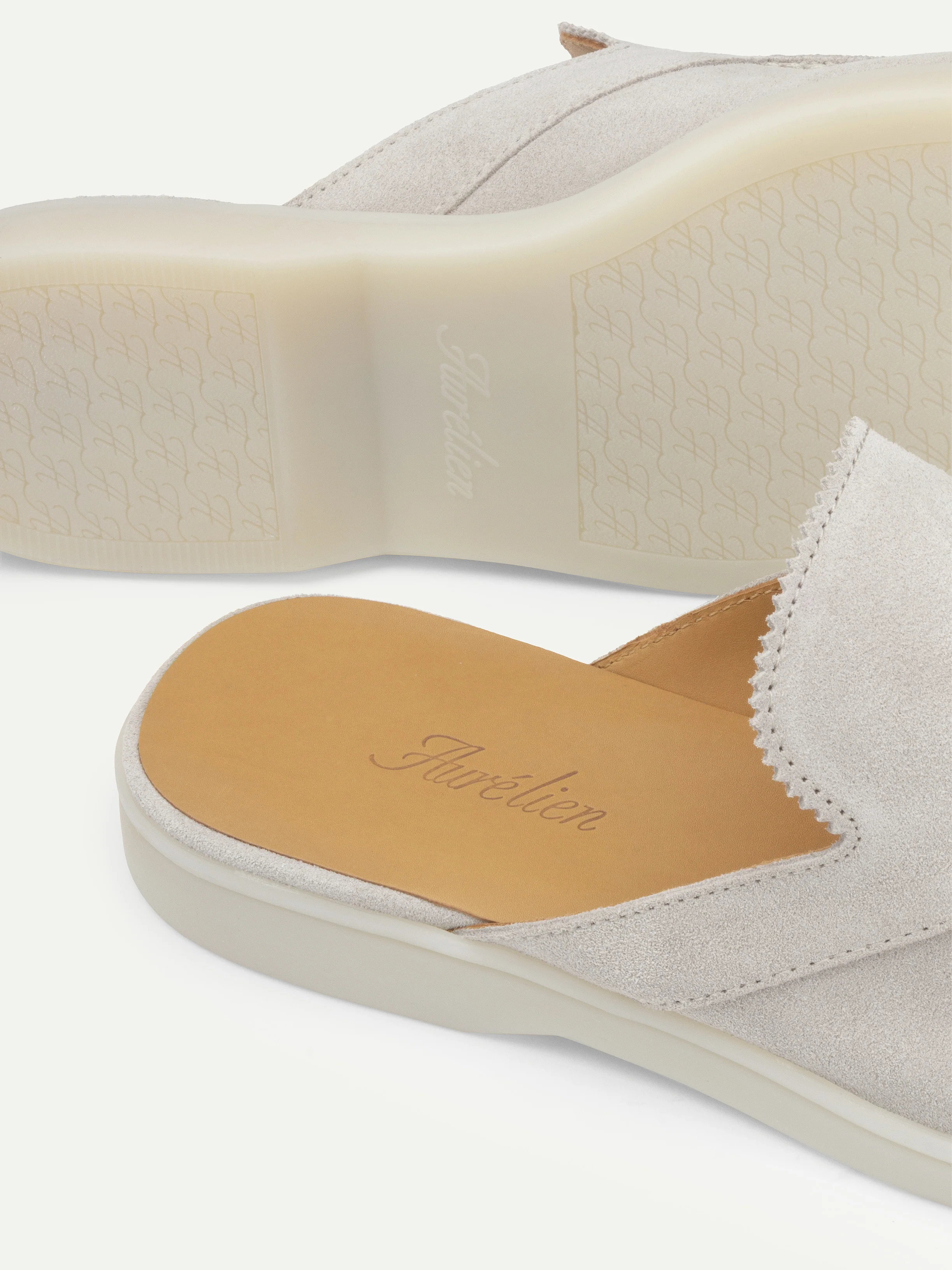 Lady Classic Grey Yacht Slipper - Image 4