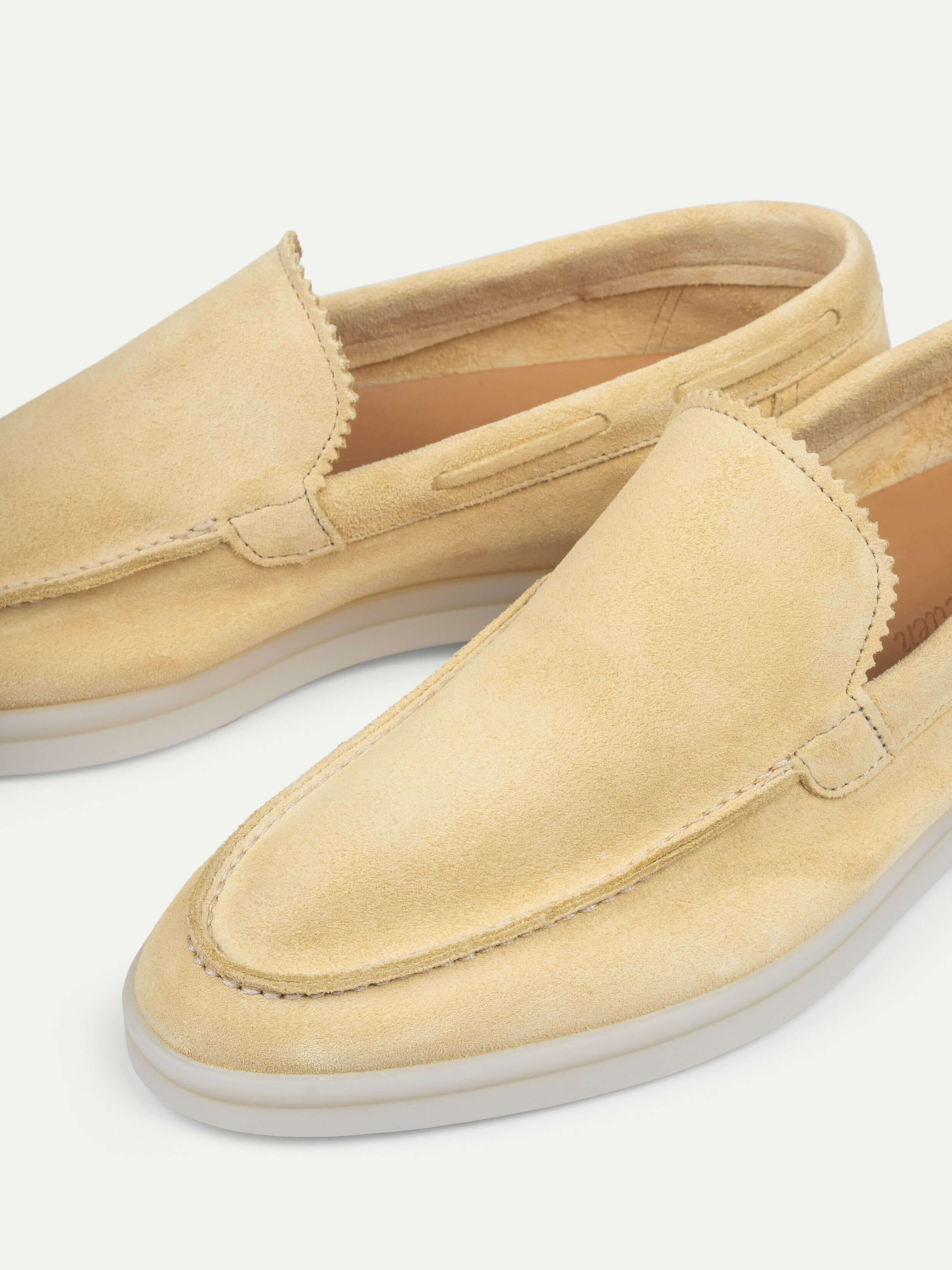 Lady Light Yellow Yacht Loafers - Image 2
