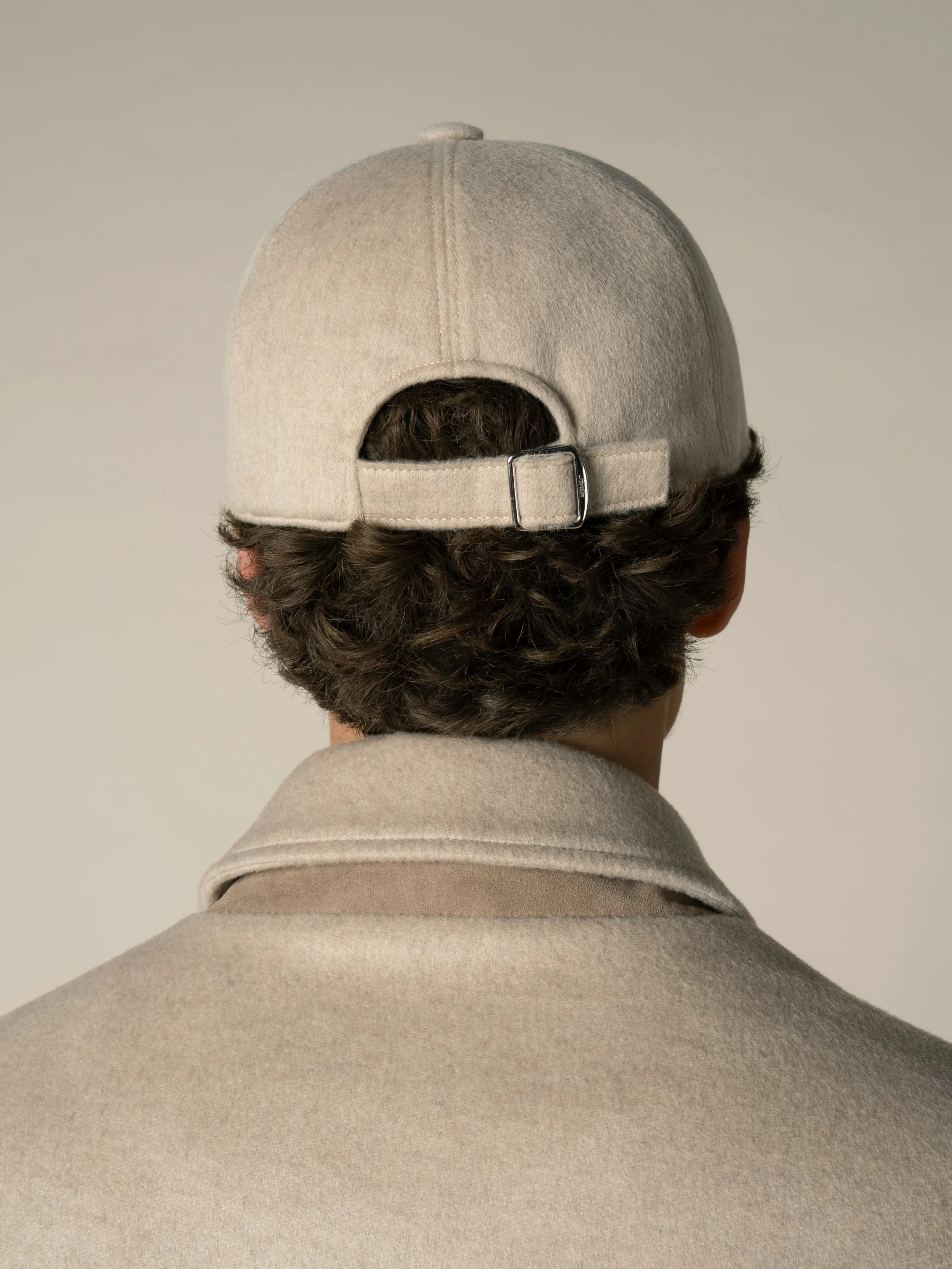 Light Beige Baseball Cap - Image 6