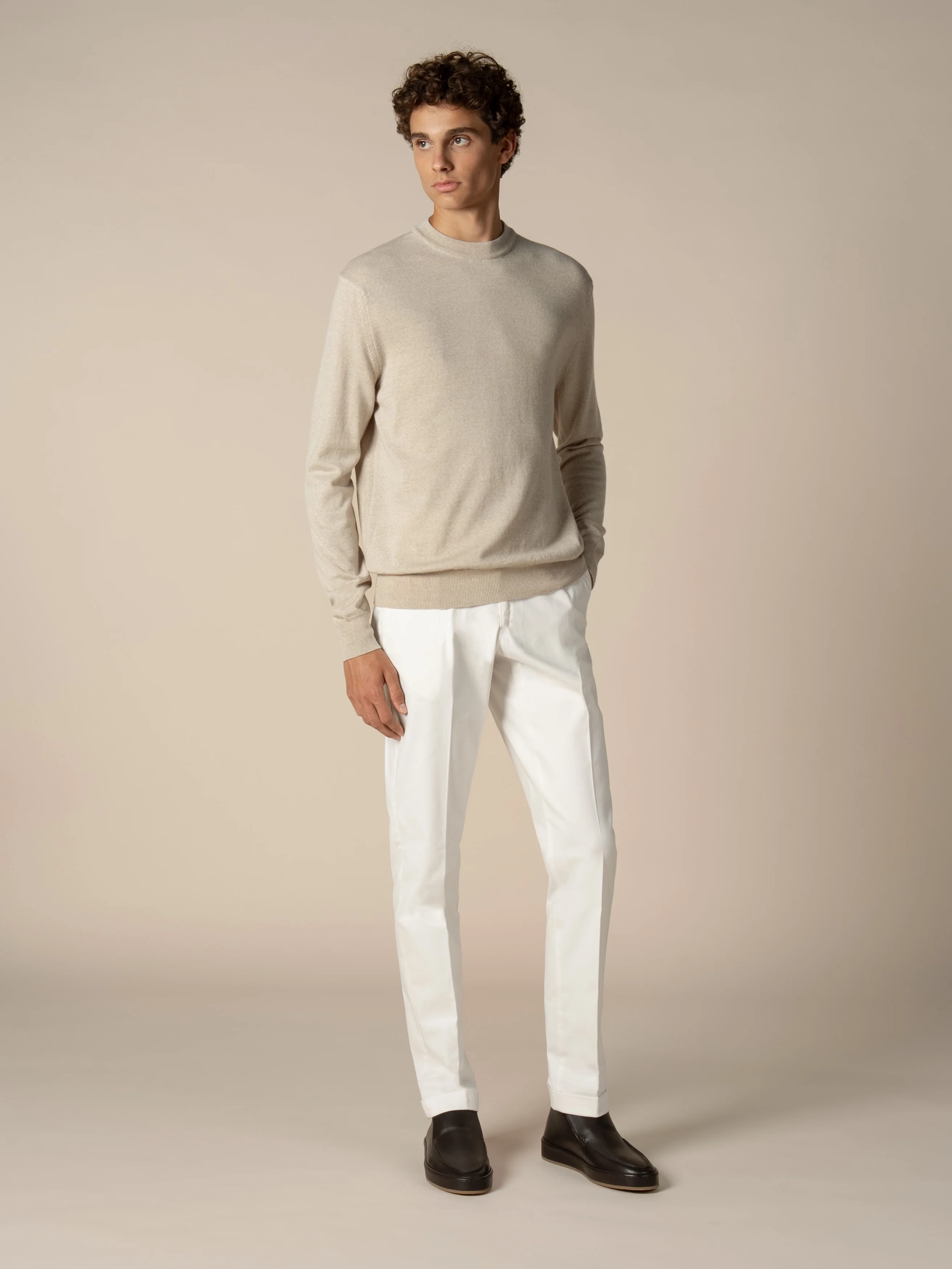 Light Beige City Crew - Image 5