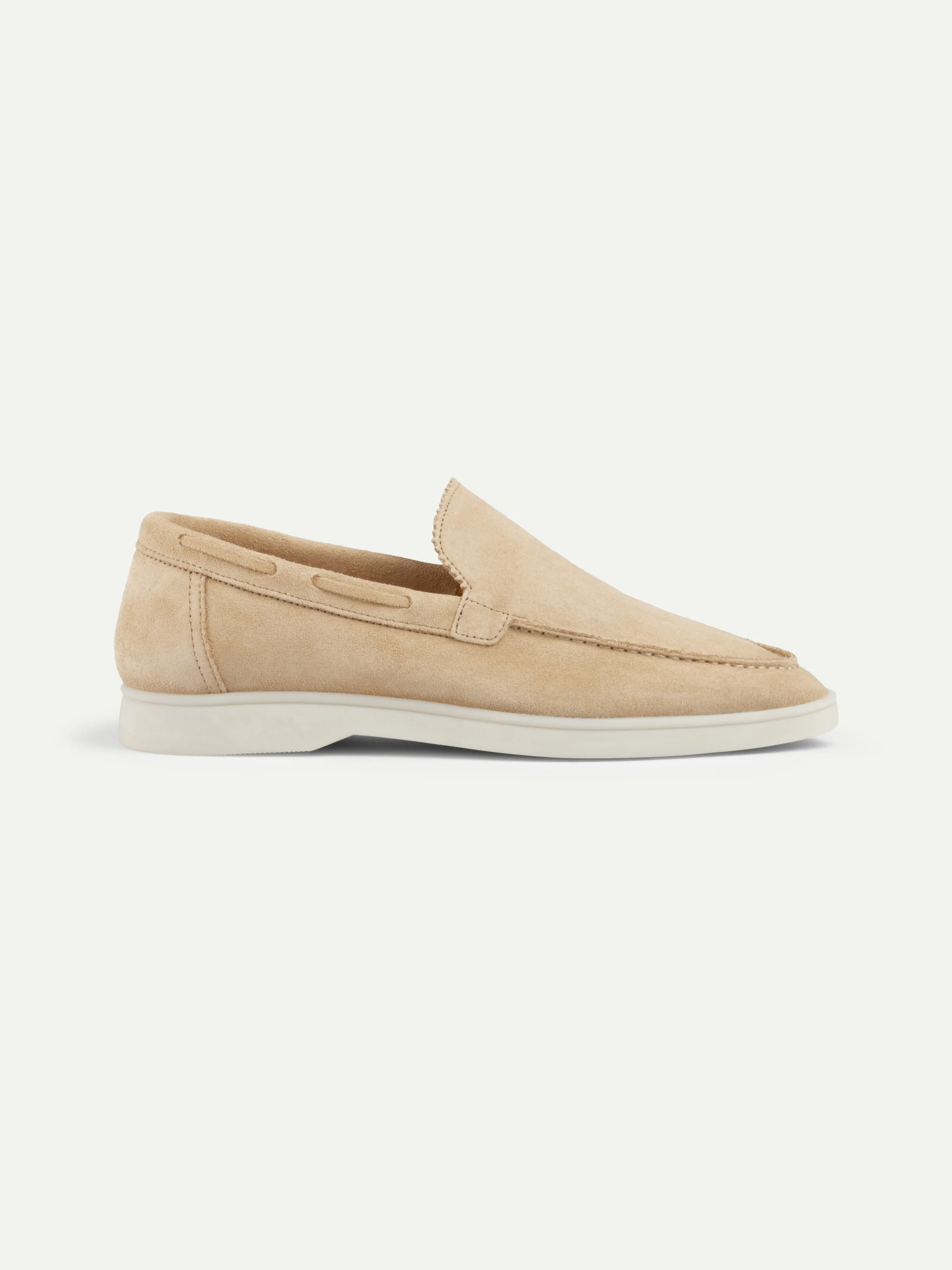 Lady Light Beige Yacht Loafers - Image 5