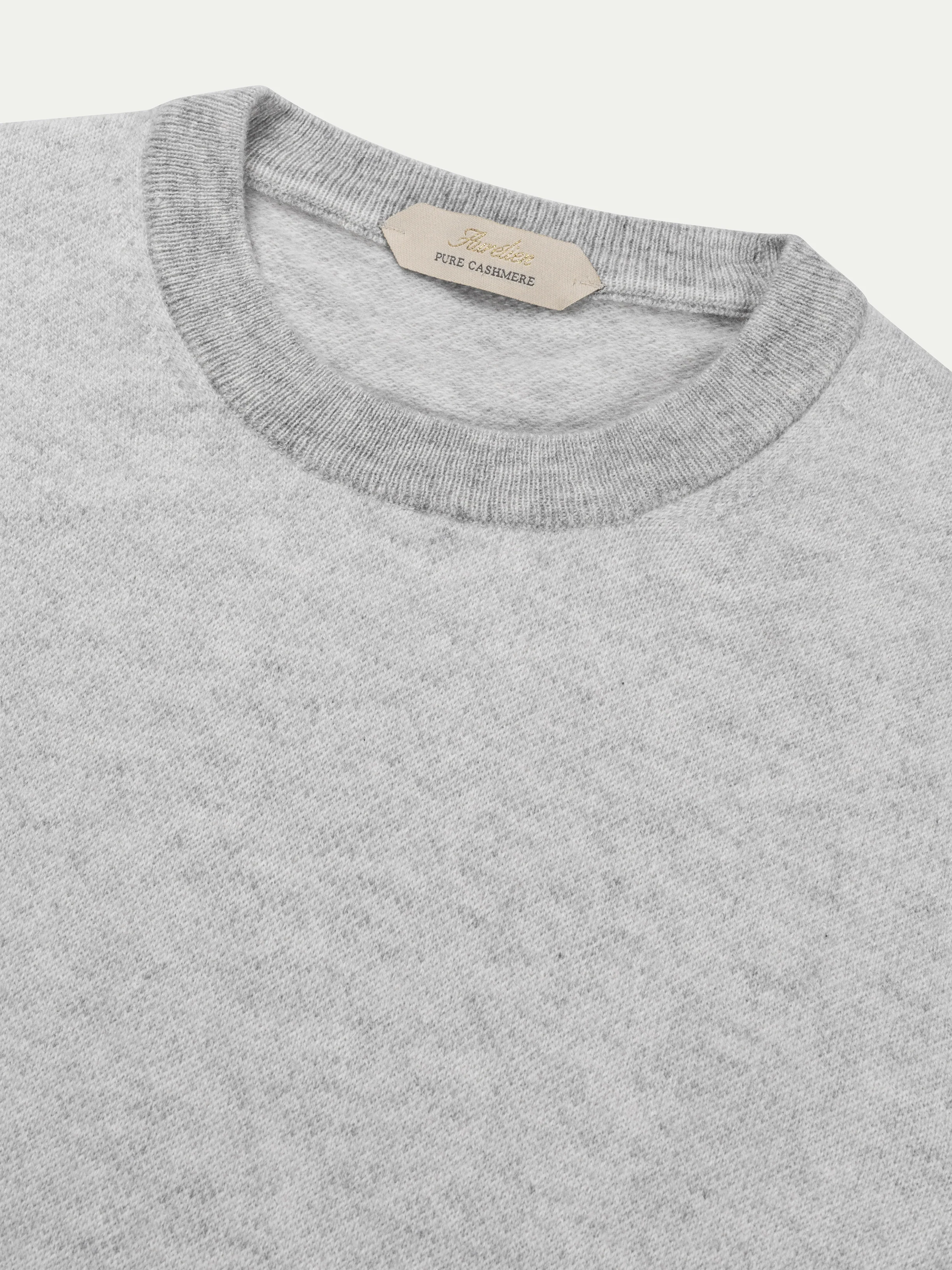 Light Grey Jaquard Crew - Image 3