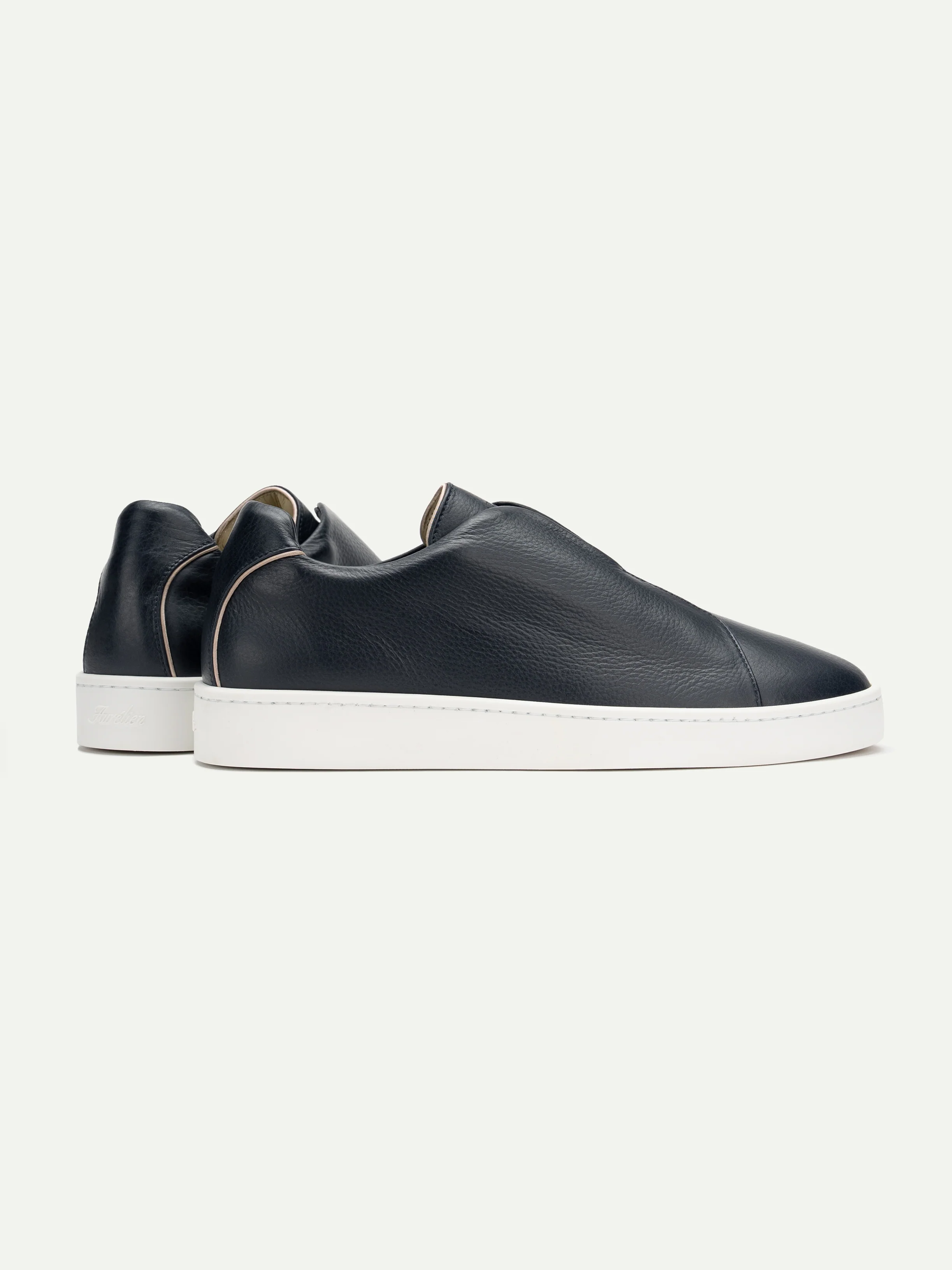 Dark Navy Grain AUR3 Sneaker - Image 4