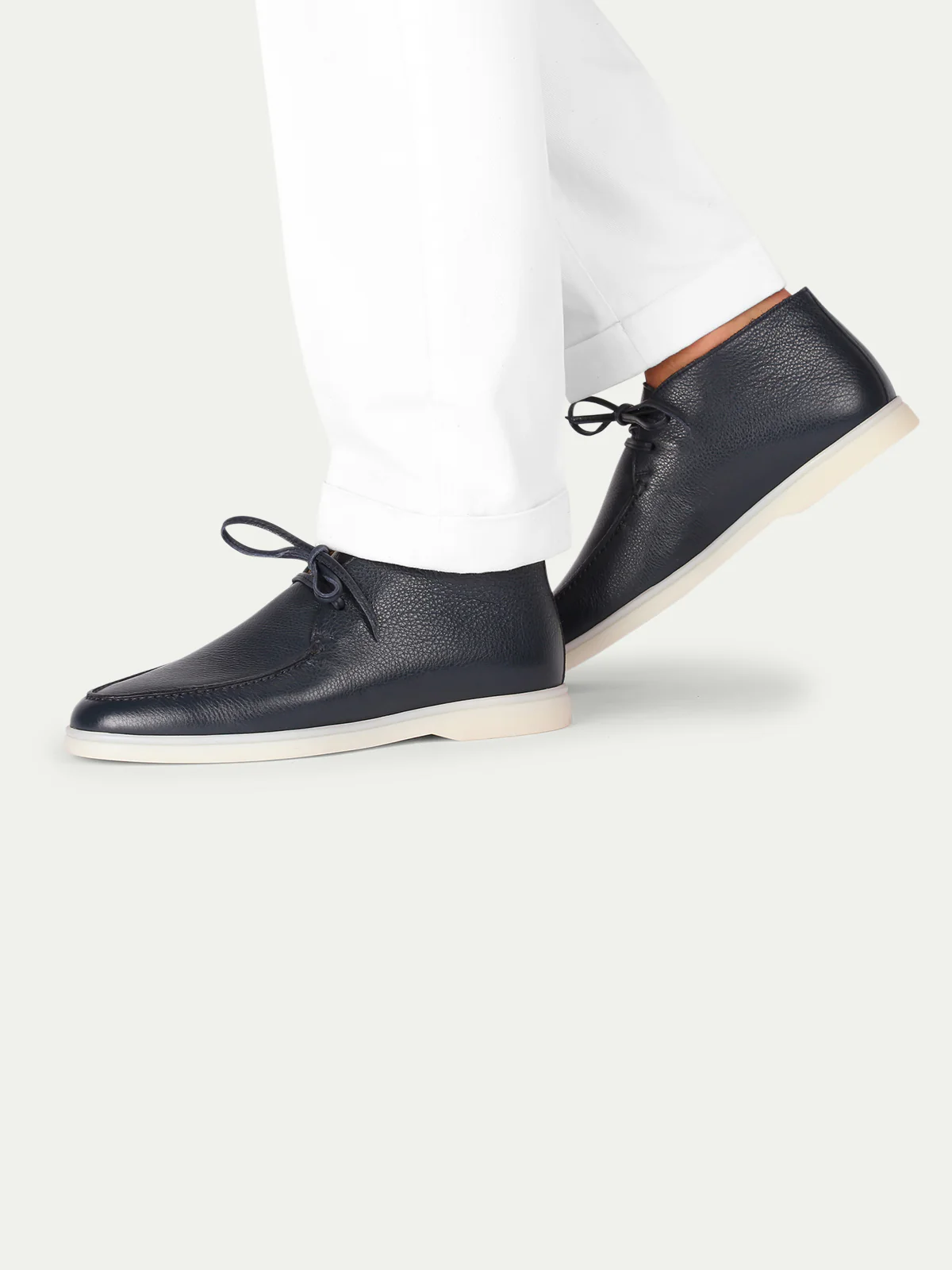 Navy Grain Desert Boot - Image 2