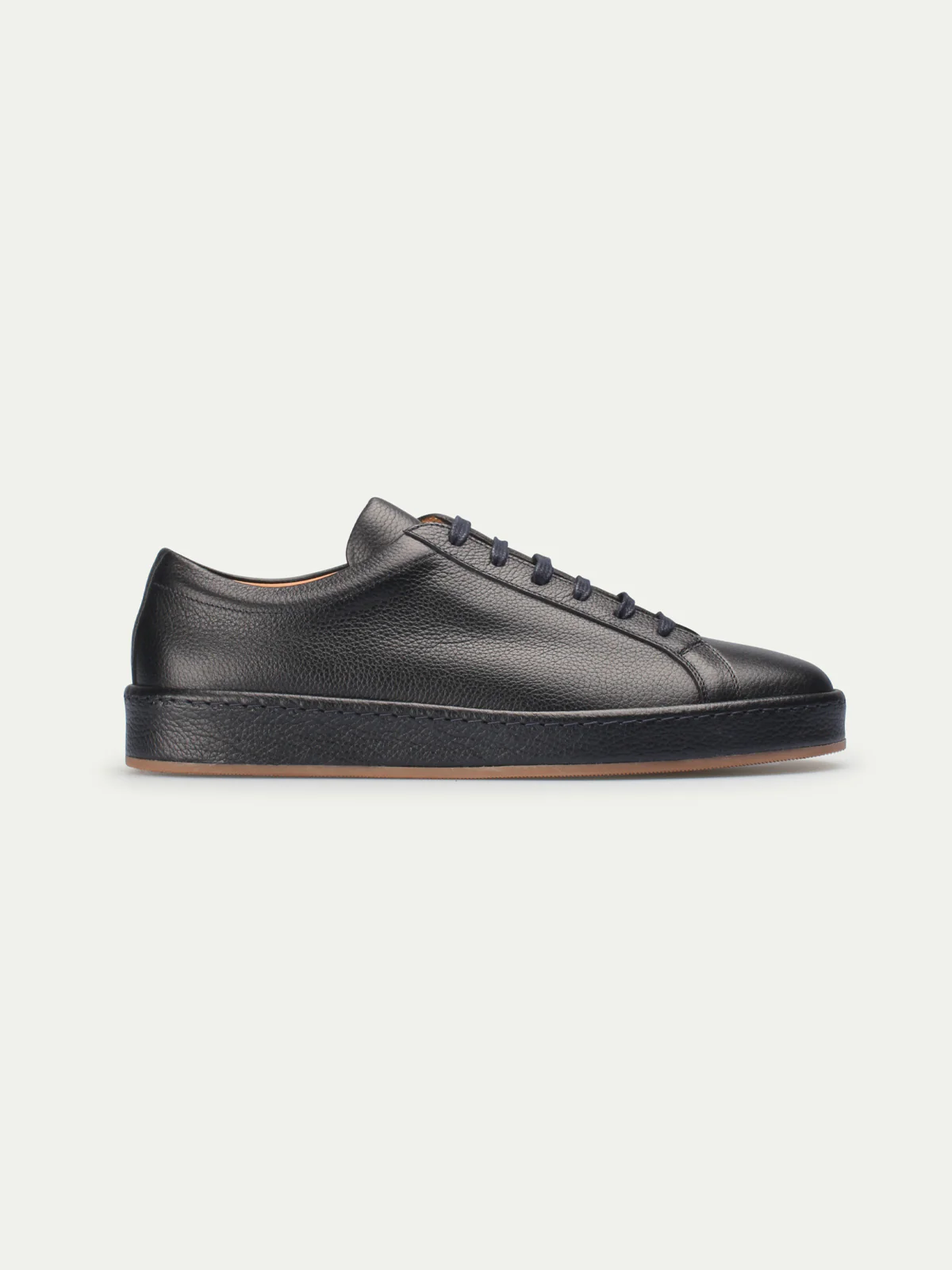 Navy Grain Voyager Sneaker - Image 4