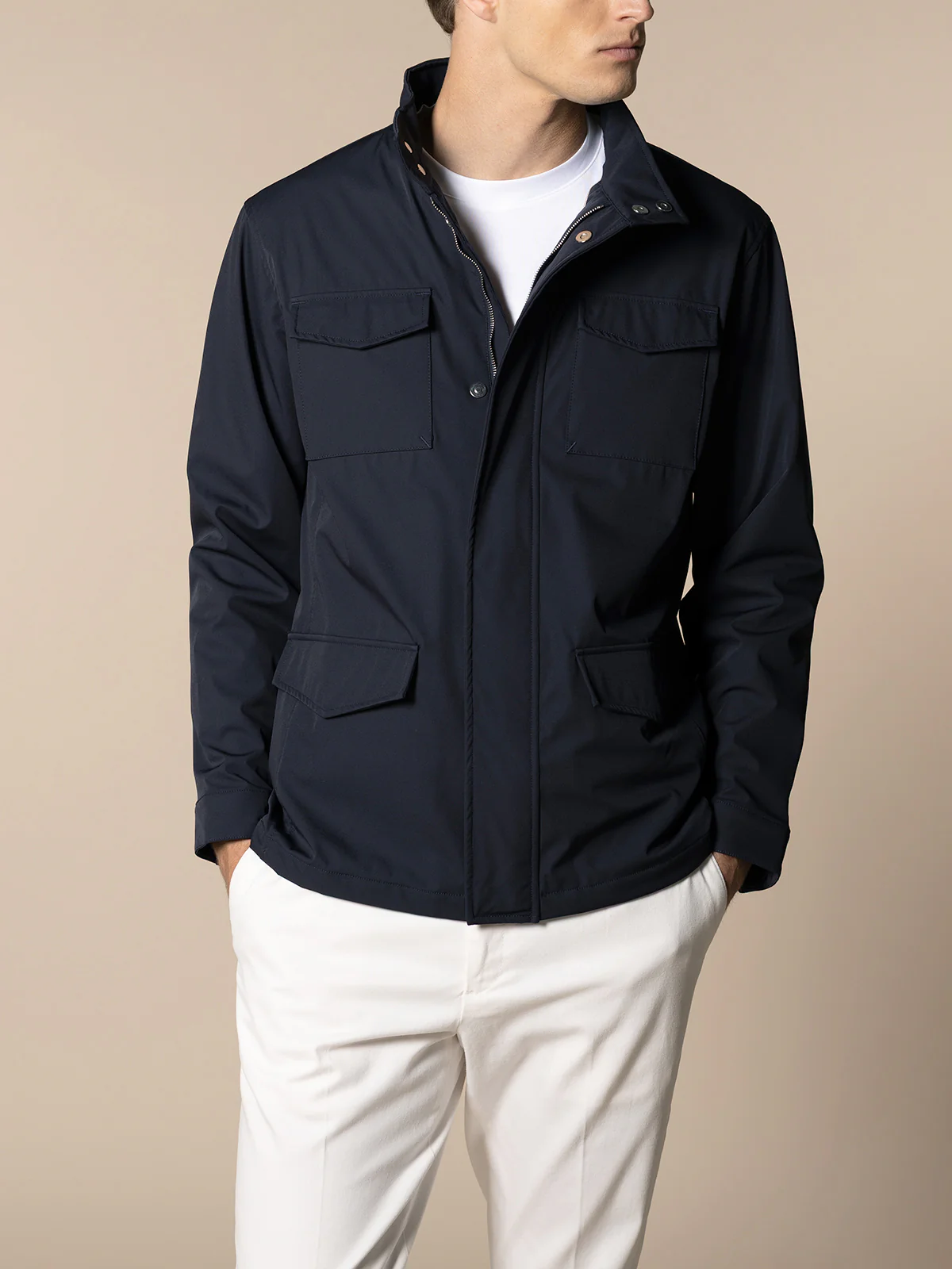 Navy Magnetic Field Jacket - Image 2