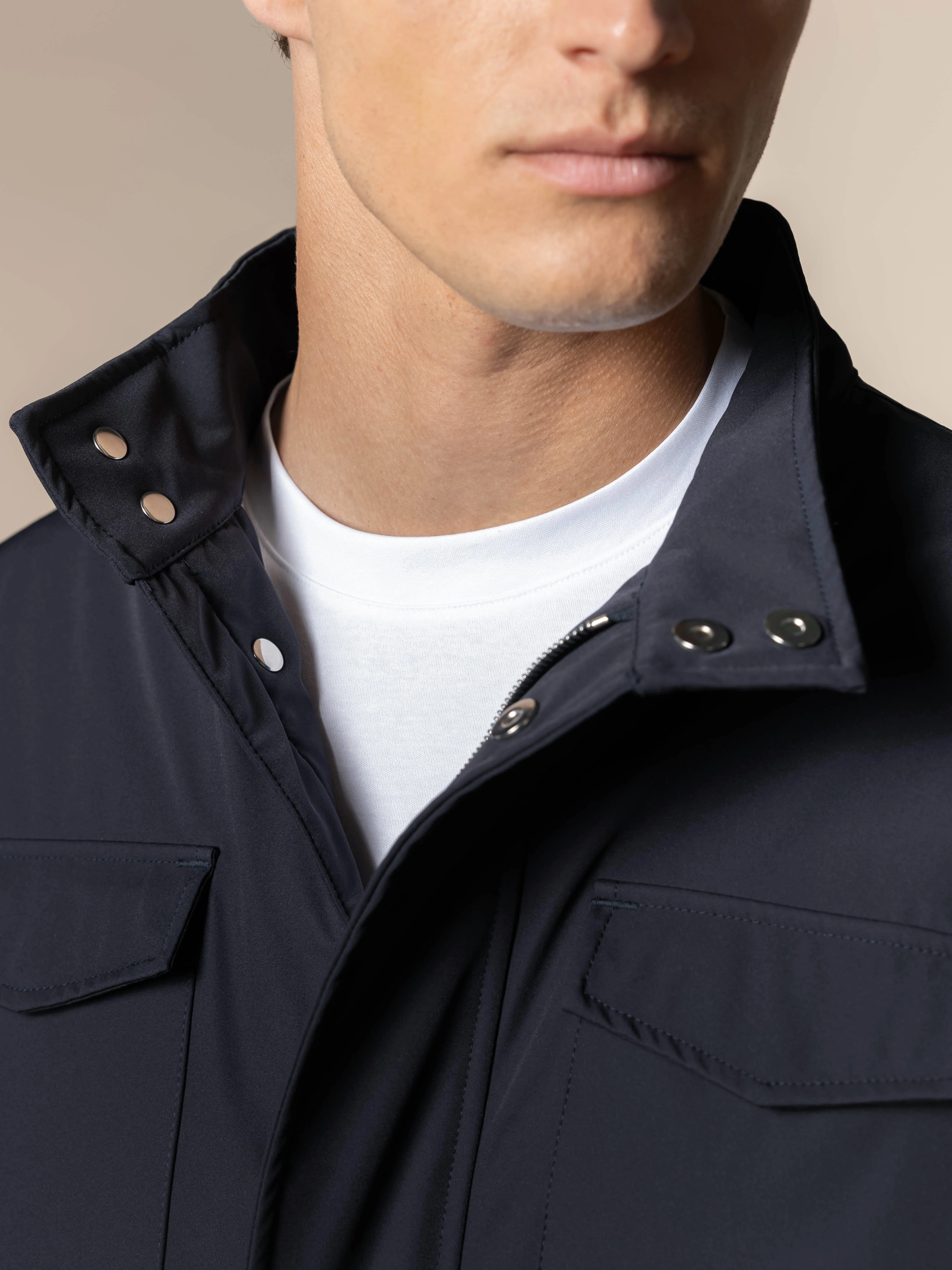 Navy Magnetic Field Jacket - Image 3