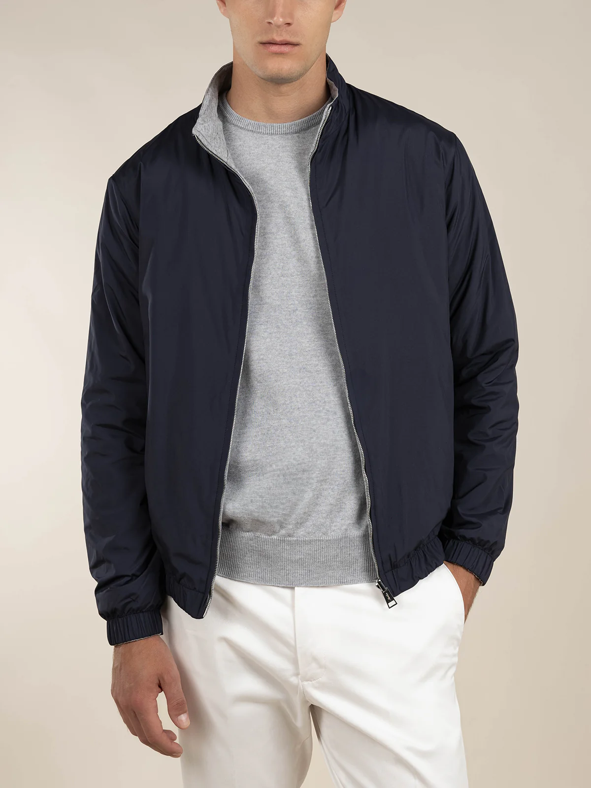 Navy Reversible Resort Jacket - Image 2
