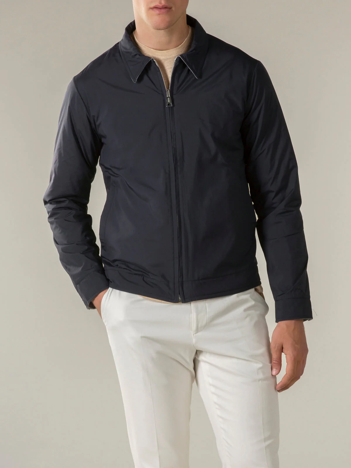 Navy Reversible Voyager Jacket - Image 2