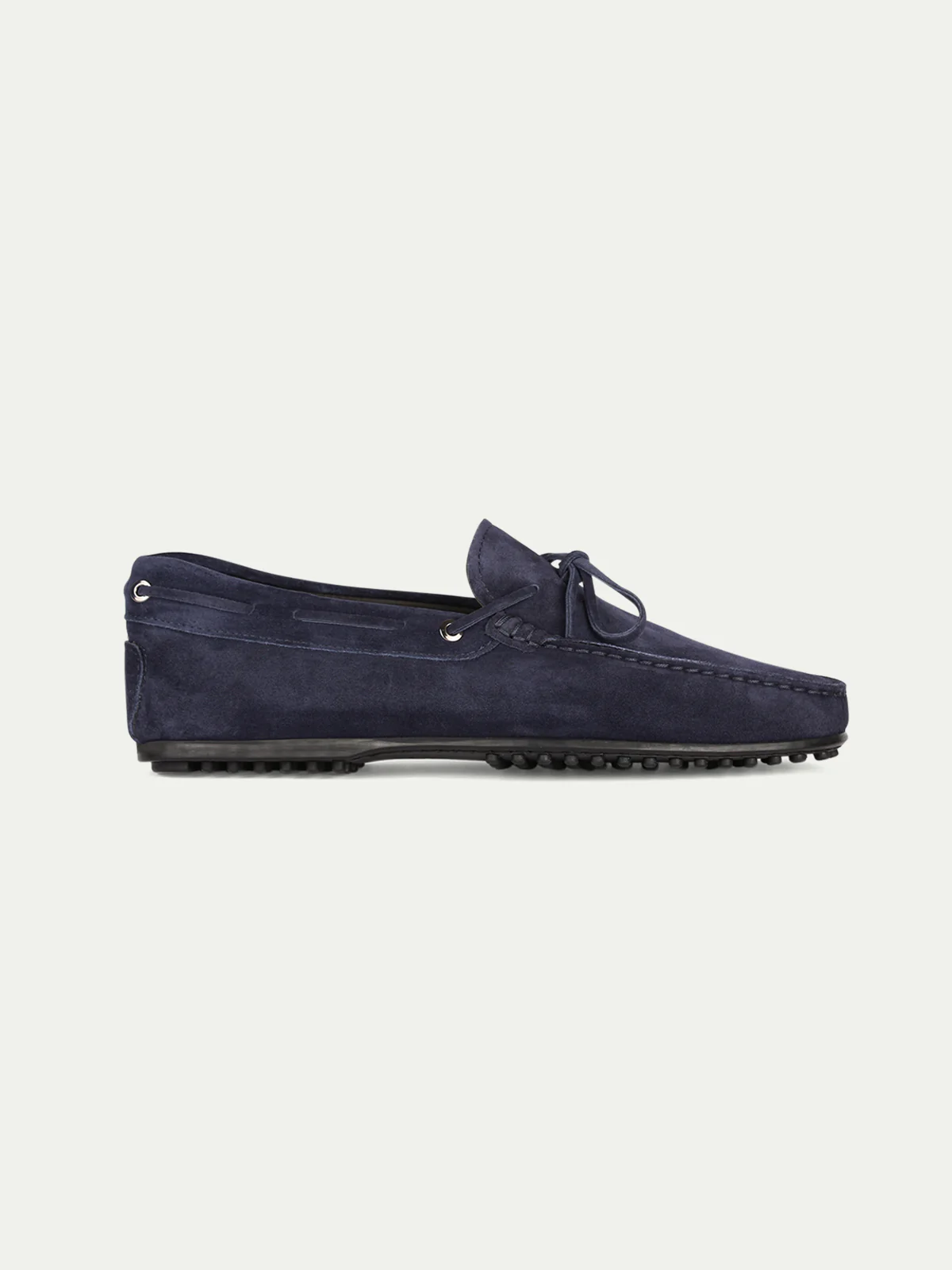 Navy Suede City Driving Shoes - Image 3