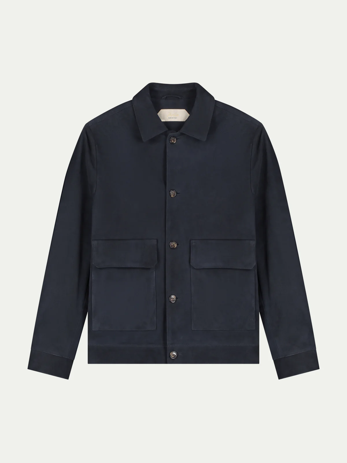 Navy Suede Jacket