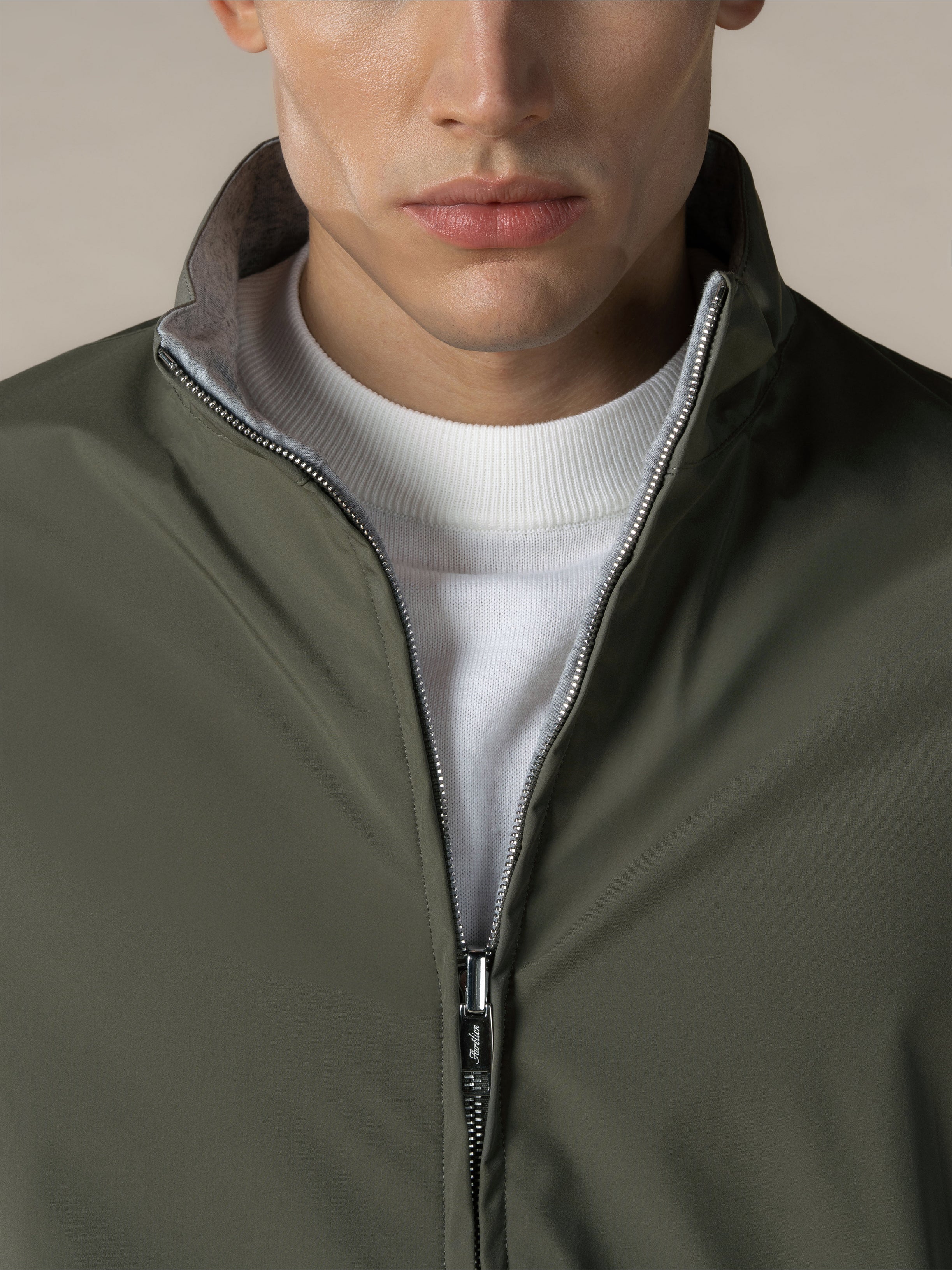 Olive Reversible Resort Jacket - Image 4