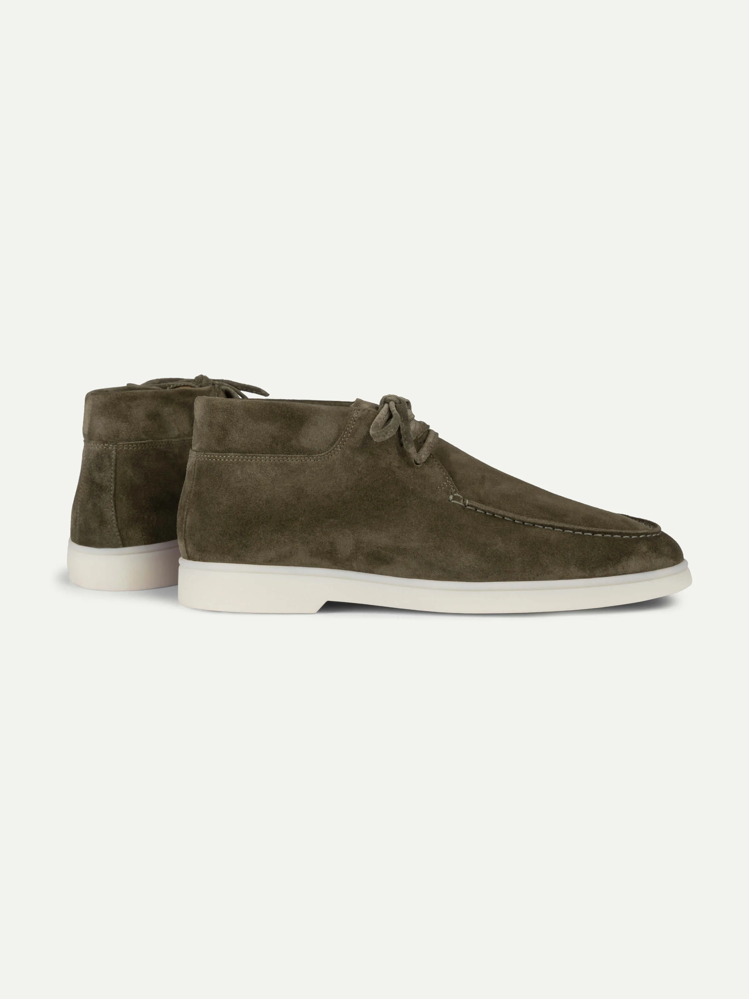 Olive Suede Desert Boot - Image 4
