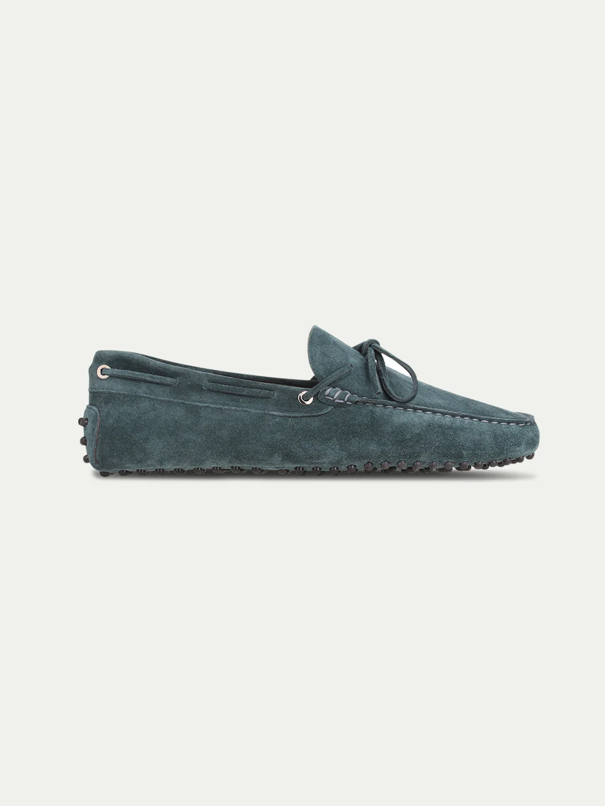 Petrol Suede Driving Shoes - Image 4