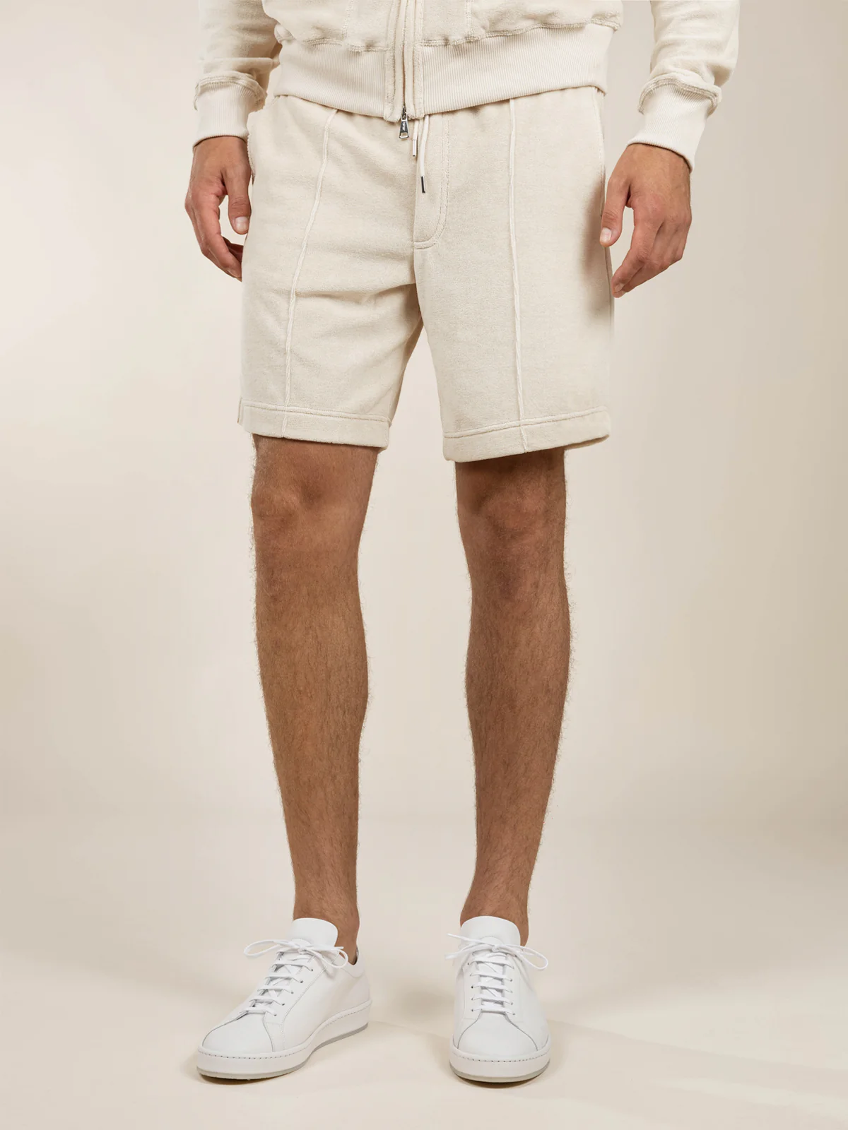 Shell Terry Towelling Leisure Shorts - Image 2